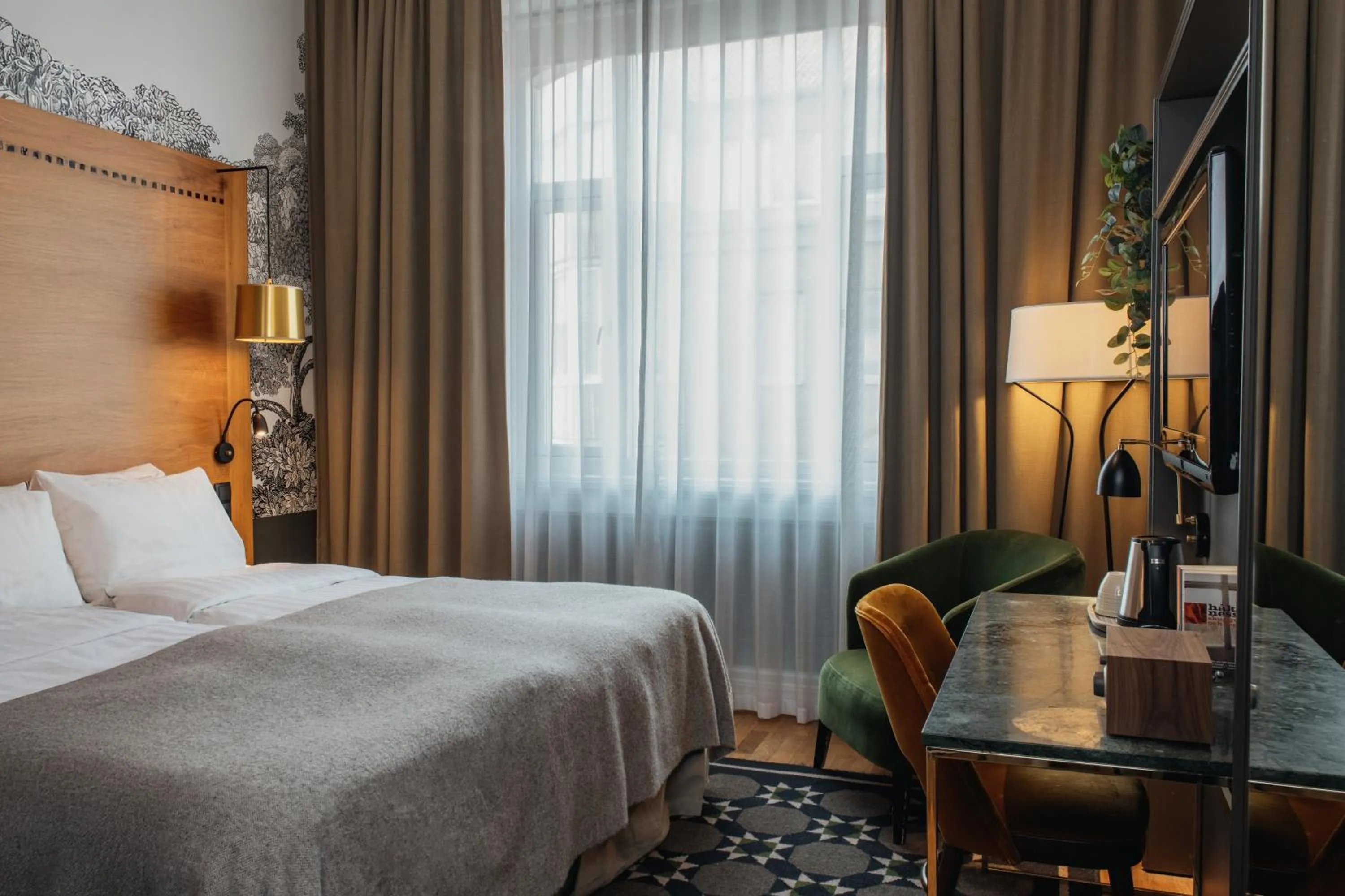 Bed in Home Hotel Temperance