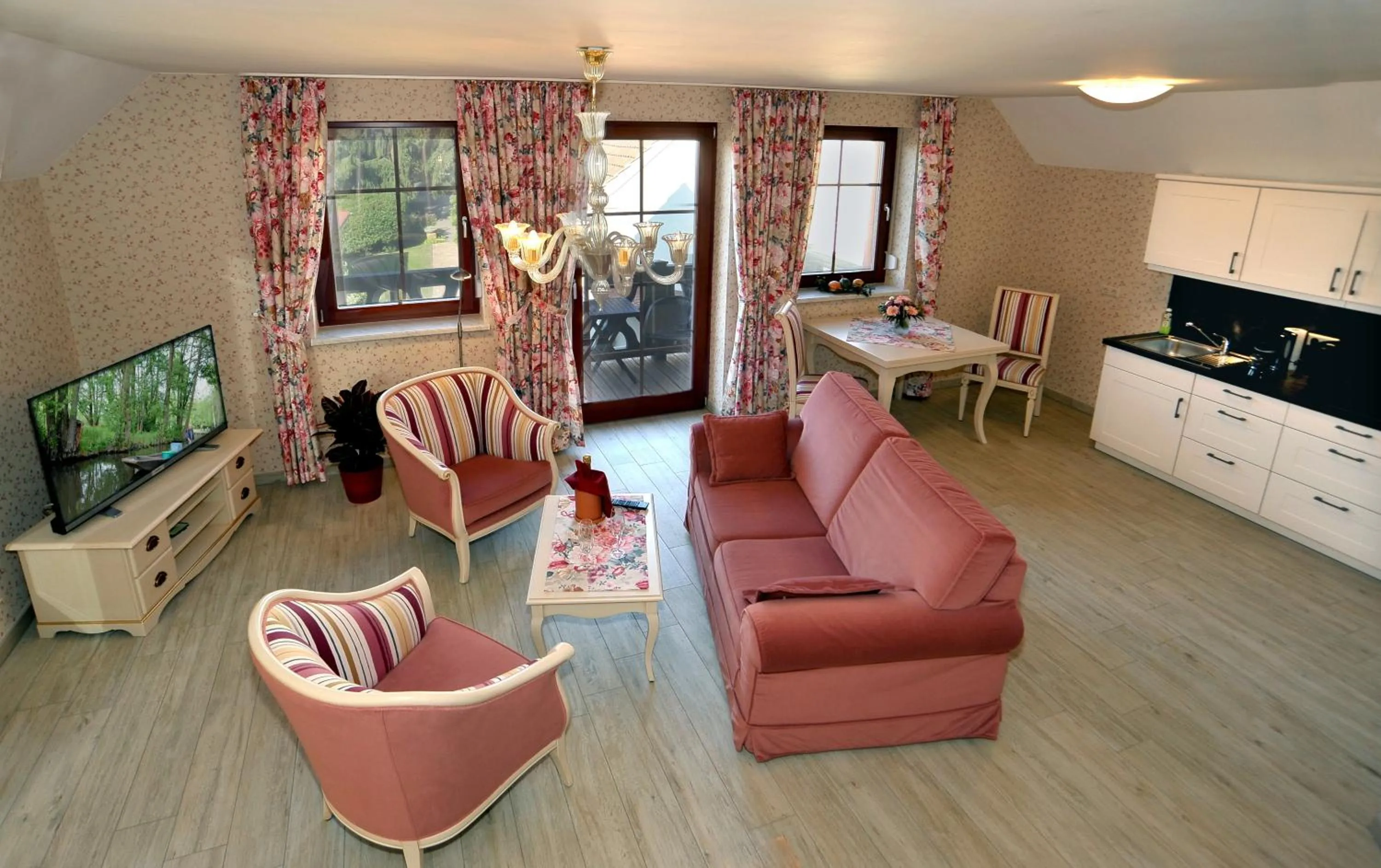 Living room in Villa Rosamunde