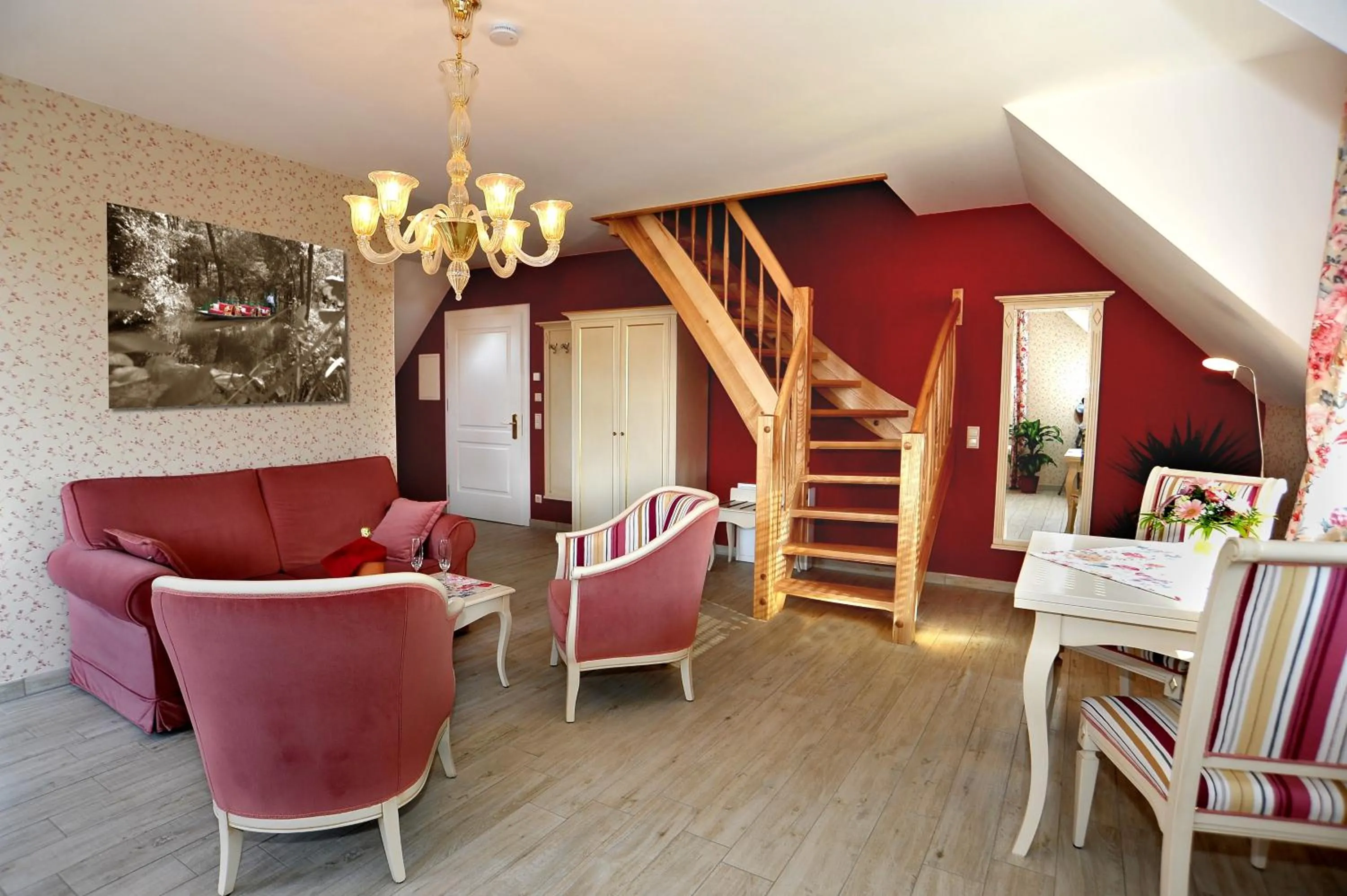 Living room in Villa Rosamunde
