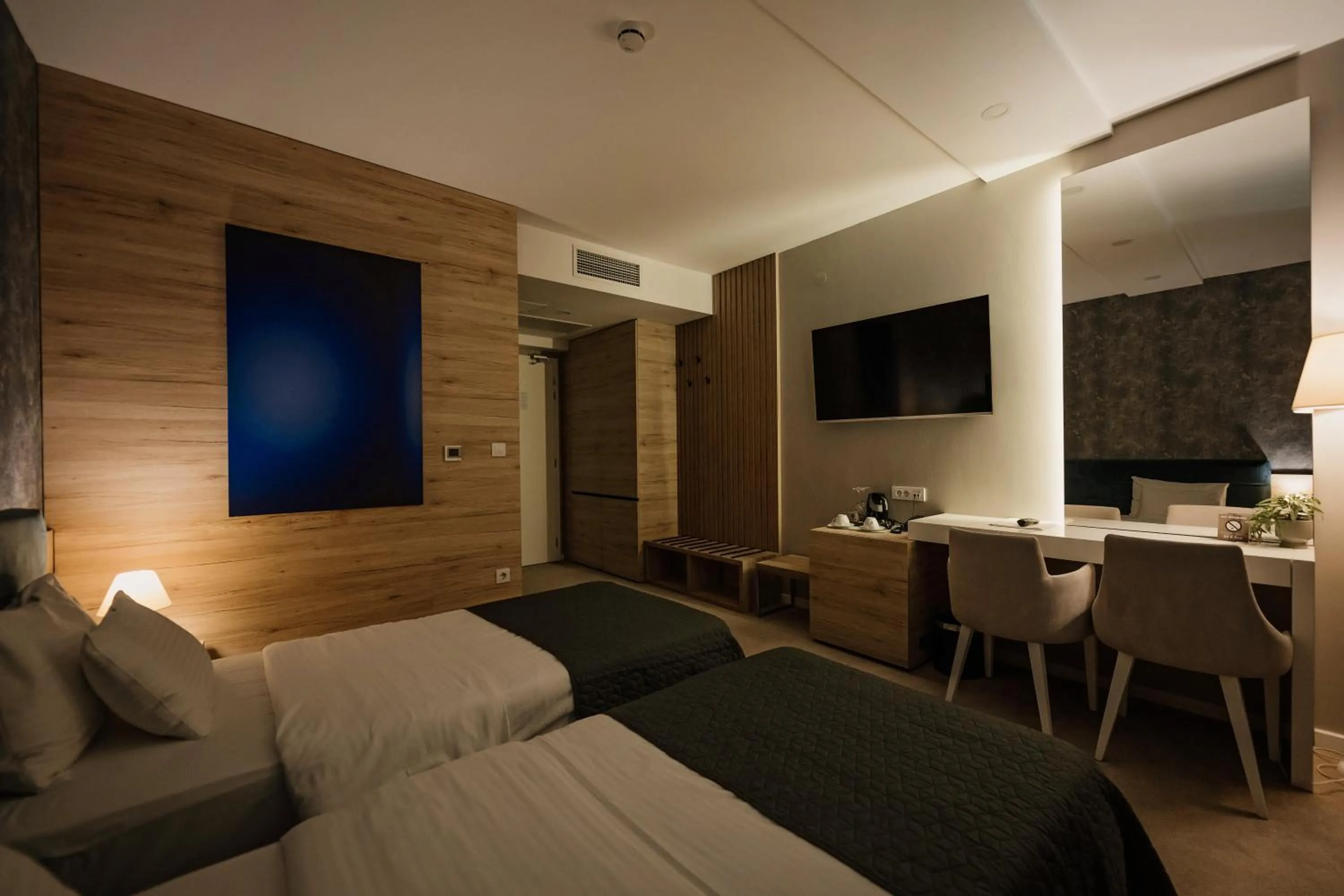 Photo of the whole room, Bed in IG Hotel