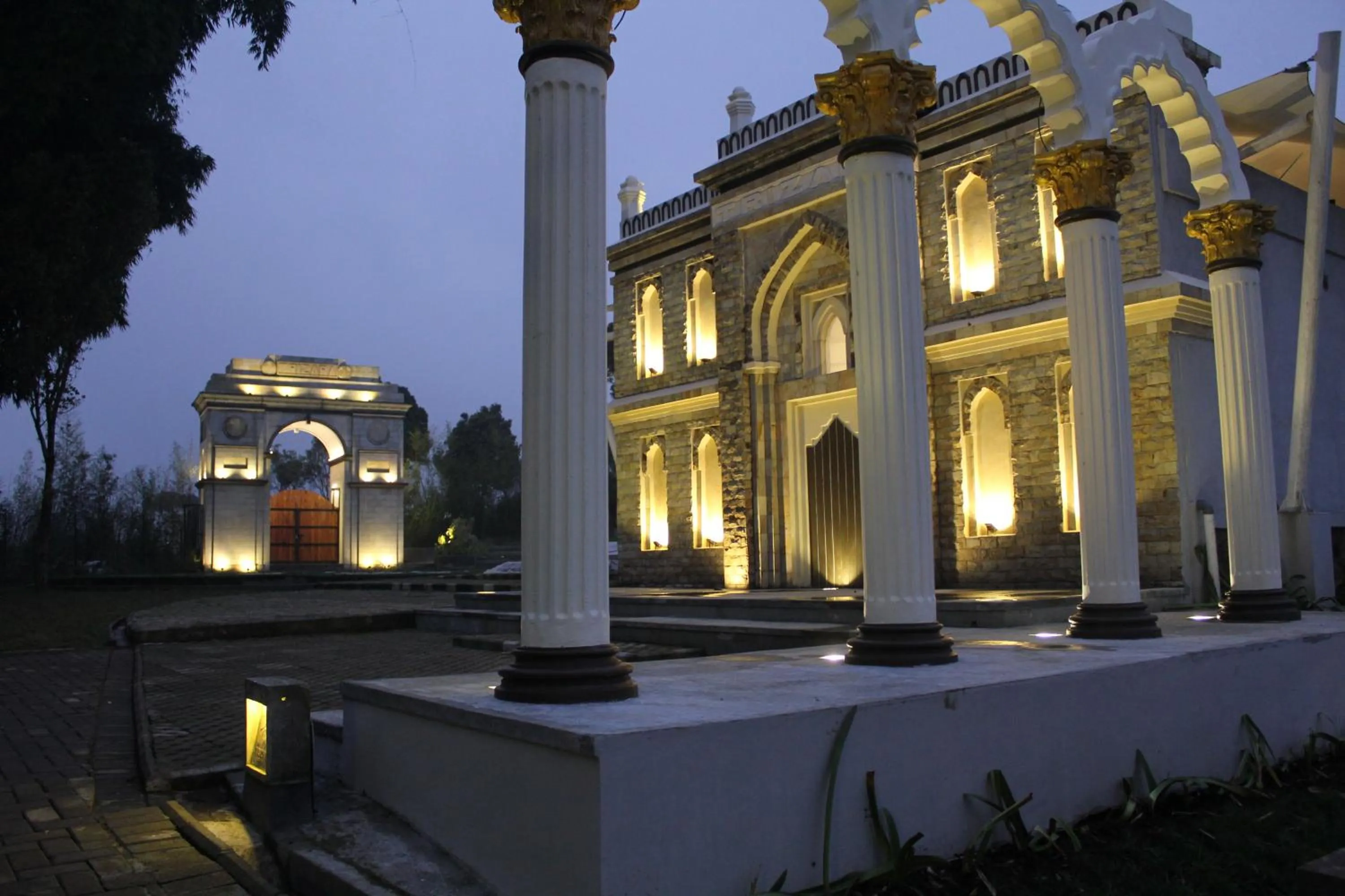 Garden in Trizara Resorts - Glam Camping