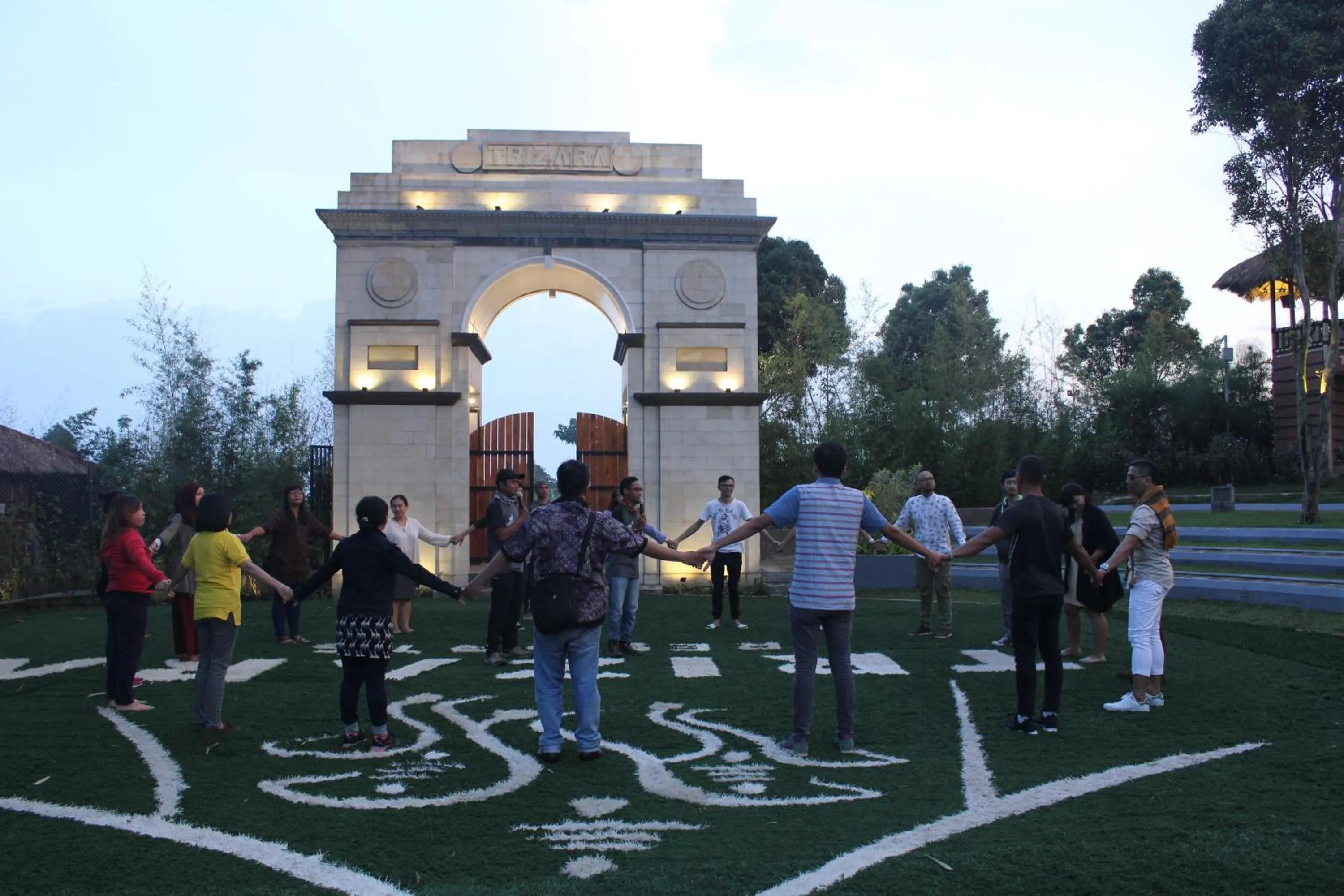 Garden in Trizara Resorts - Glam Camping