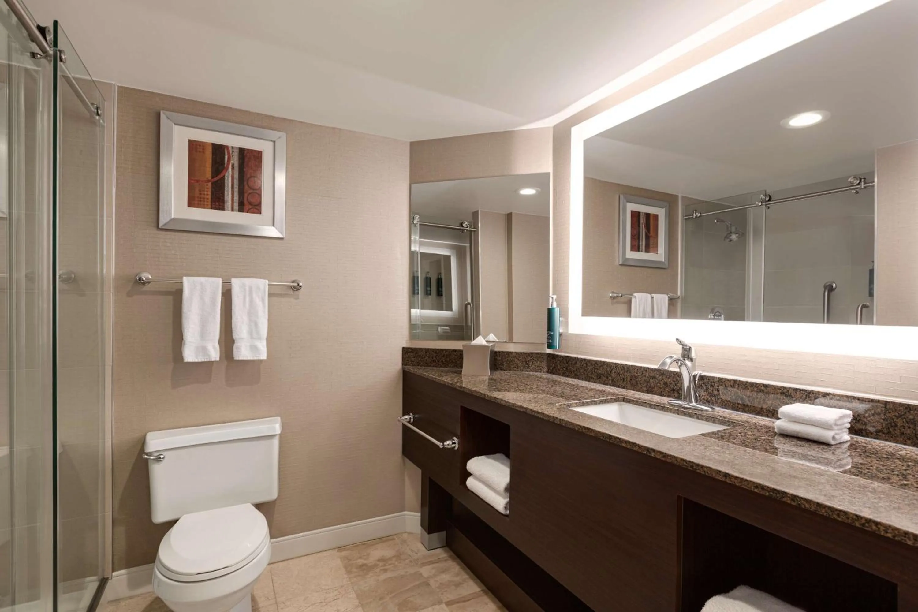 Bathroom in DoubleTree by Hilton New York-LaGuardia