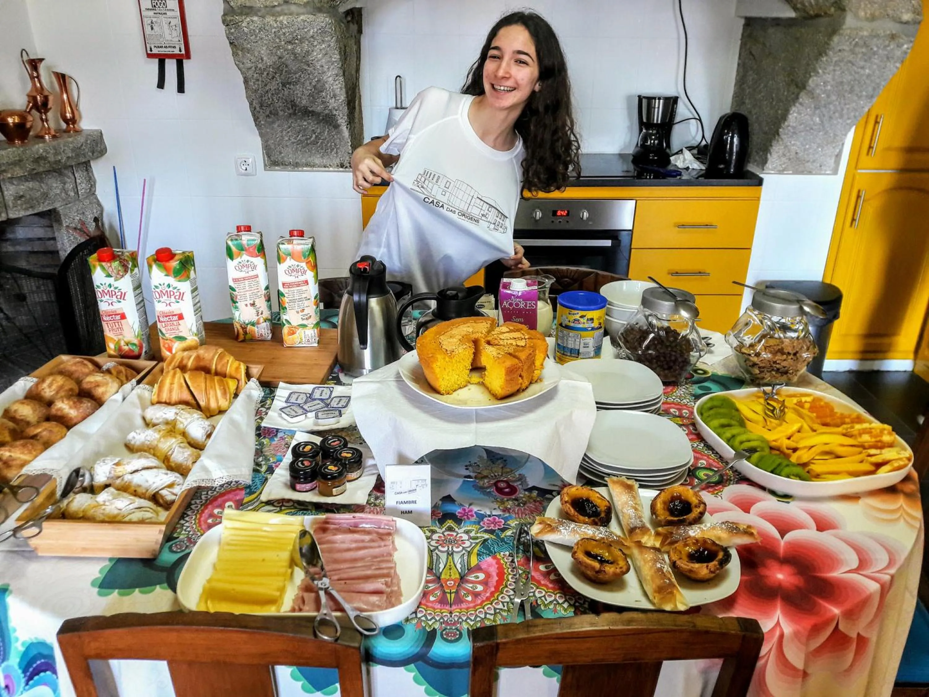 Food and drinks in Casa das Origens