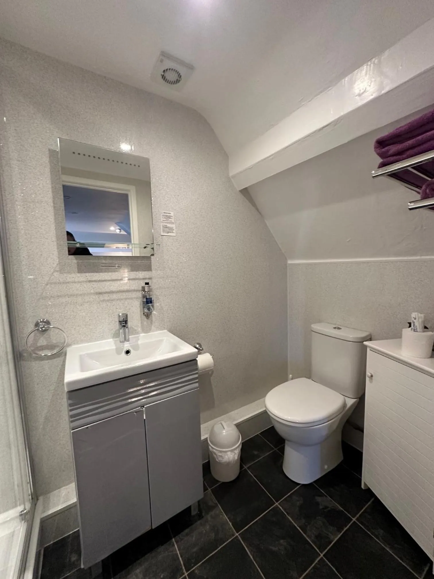 Bathroom in The Chocolate Box Guest House