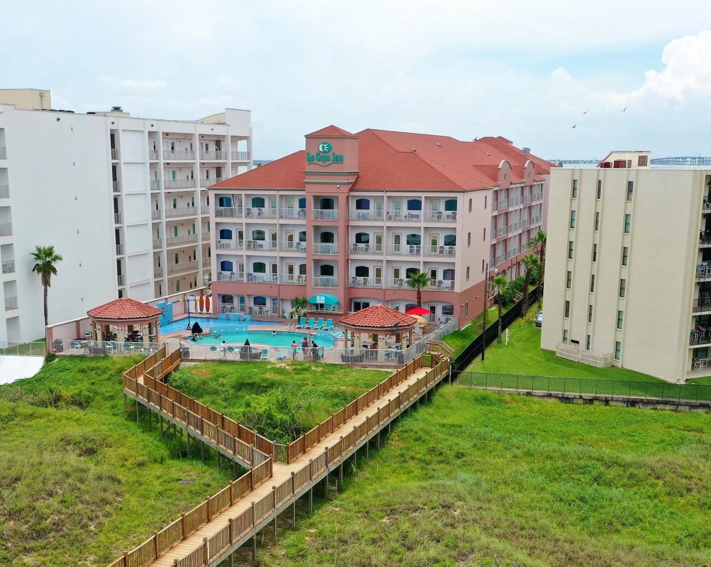 Natural landscape in La Copa Inn Beach Hotel