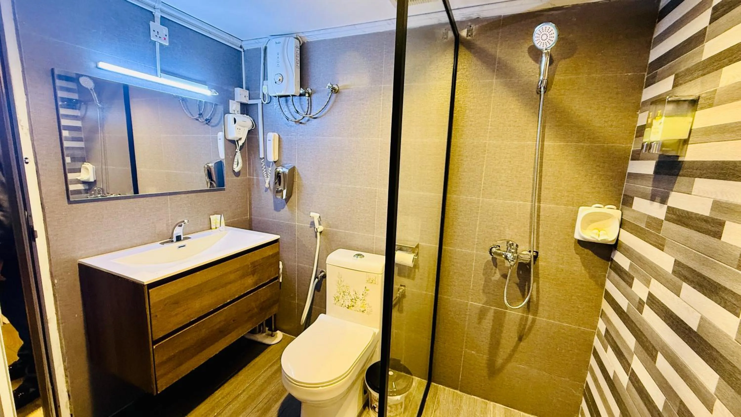 Bathroom in Trans World Hotel