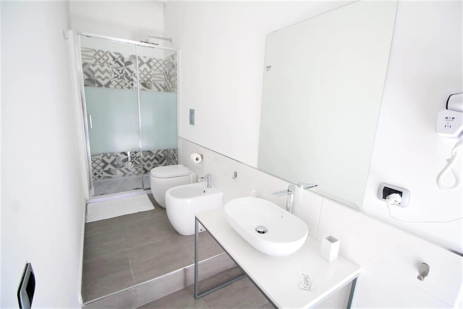 Bathroom in Mythos Affittacamere