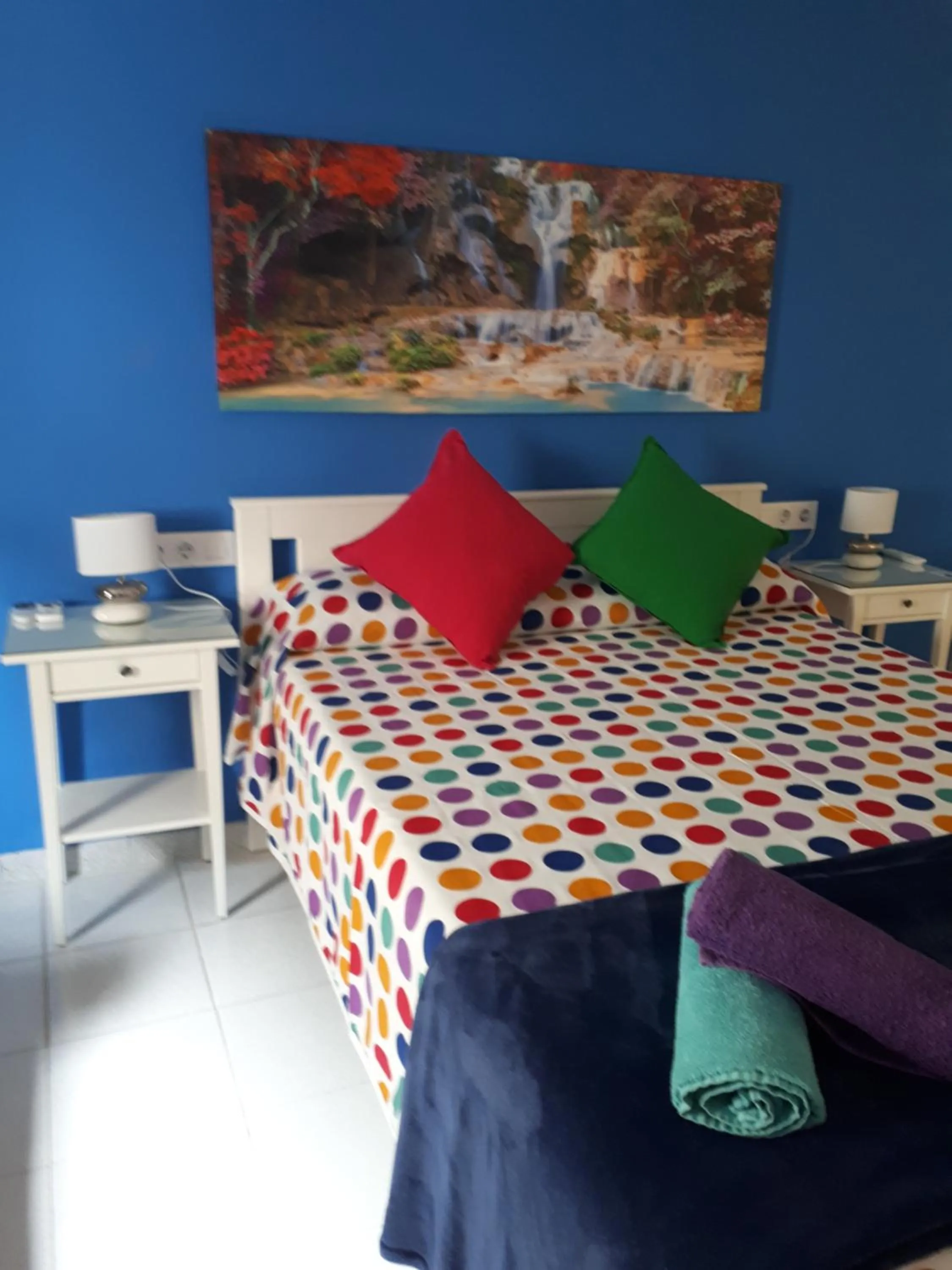 Bed in Casa Camino al Castillo