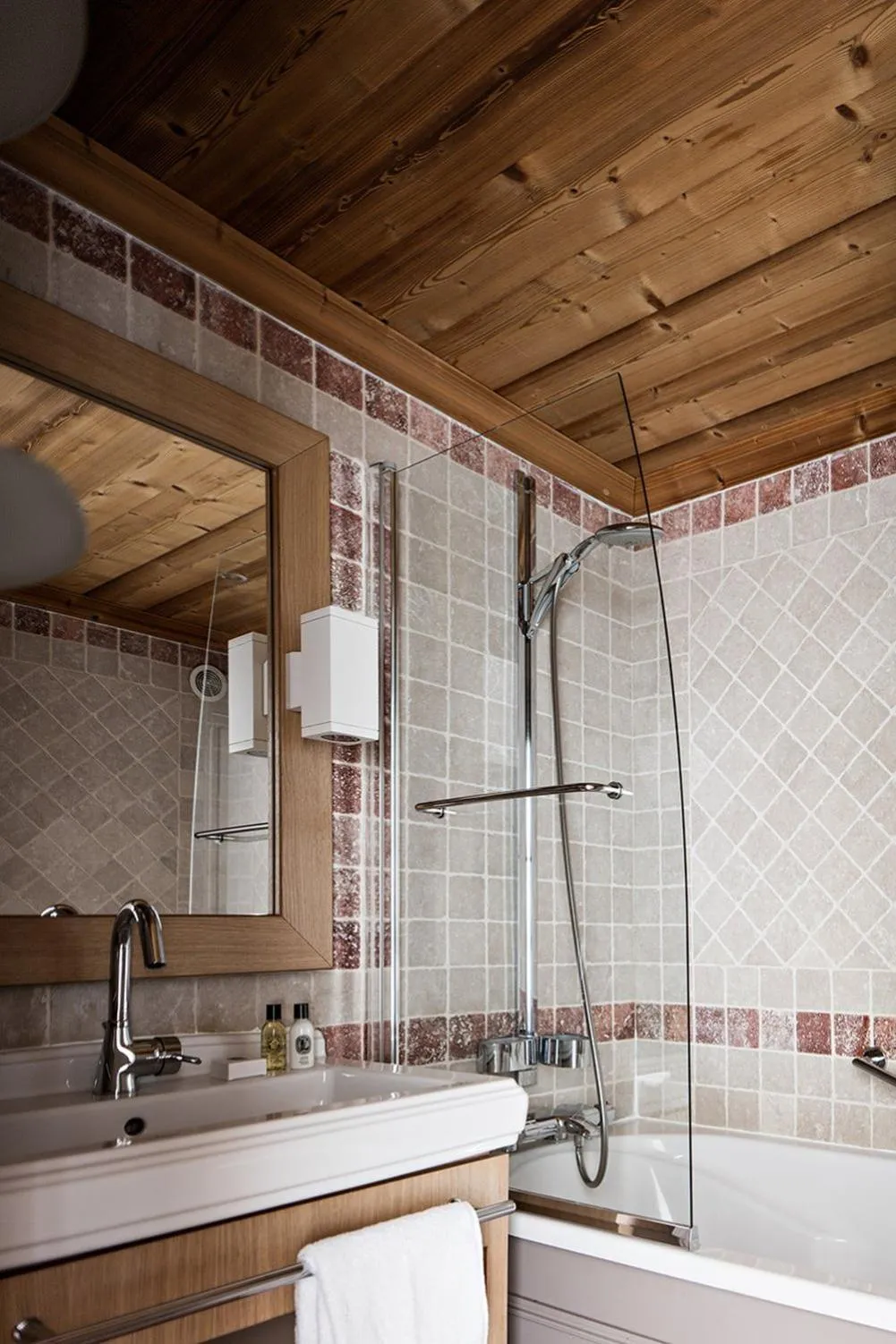 Bathroom in Les Trois Vallées, a Beaumier hotel