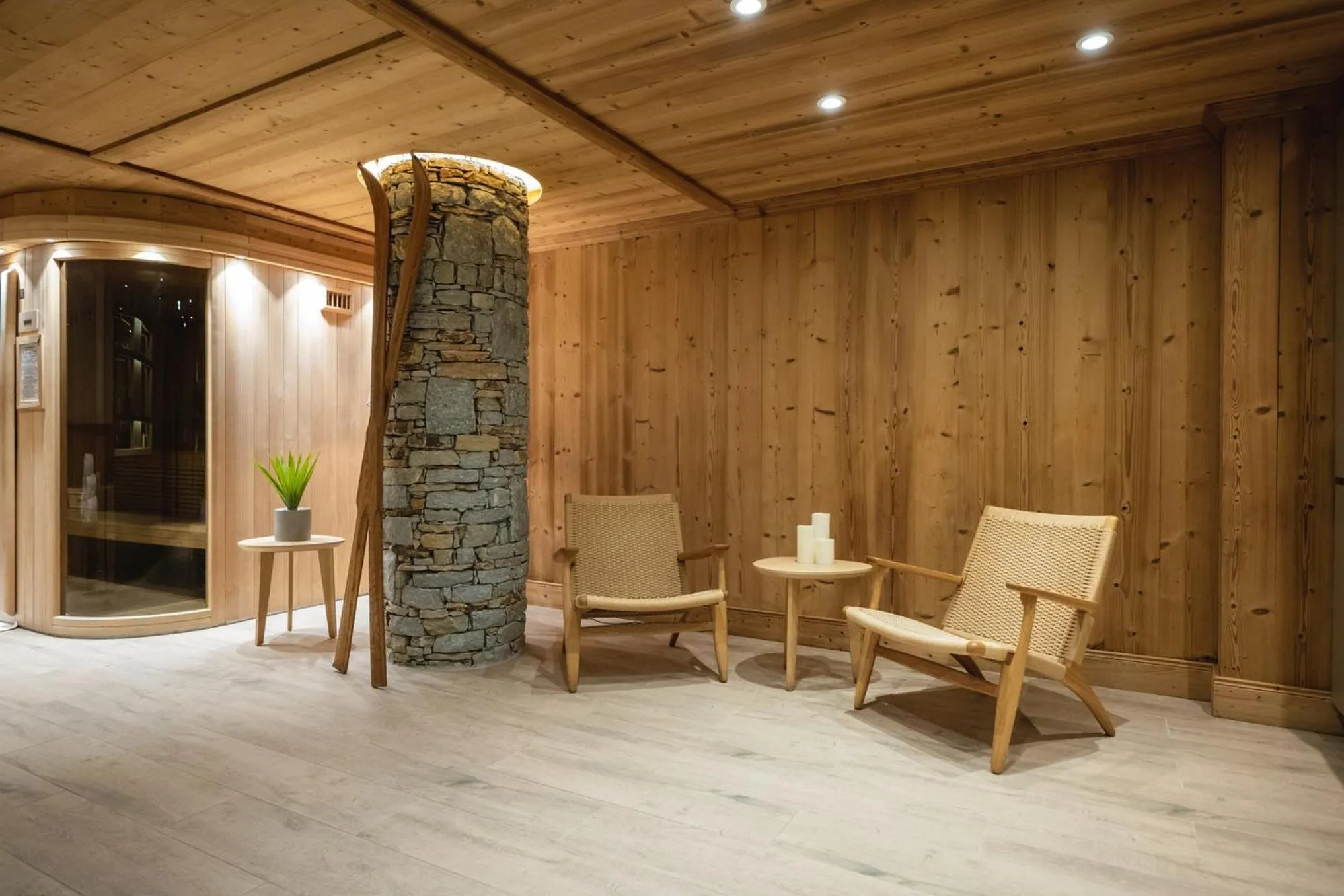 Spa and wellness centre/facilities in Les Trois Vallées, a Beaumier hotel