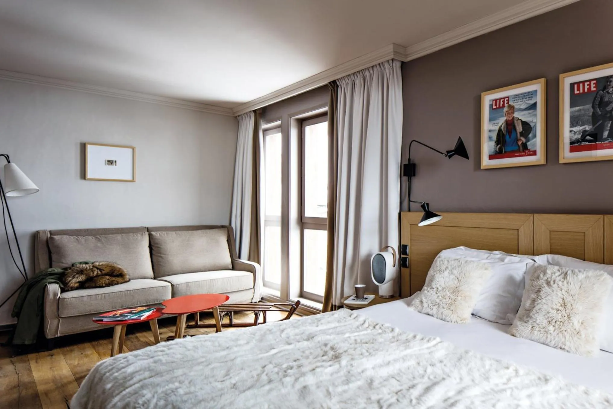 Photo of the whole room, Bed in Les Trois Vallées, a Beaumier hotel