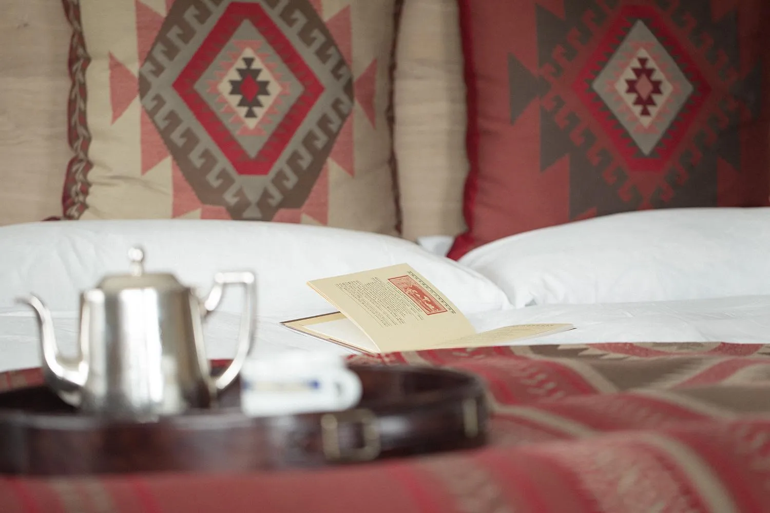 Bed in Hotel Steffani