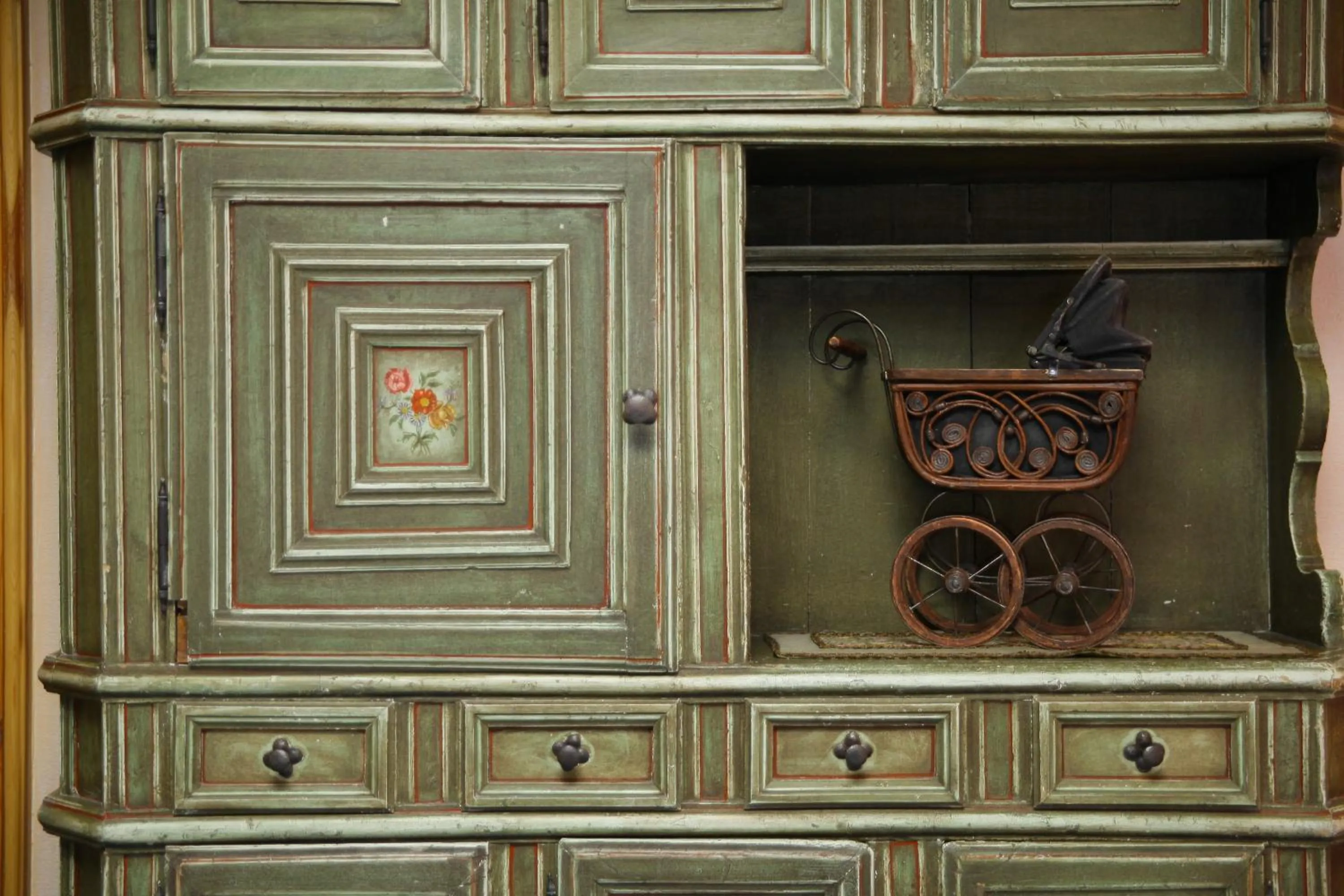 Decorative detail in Hotel Steffani