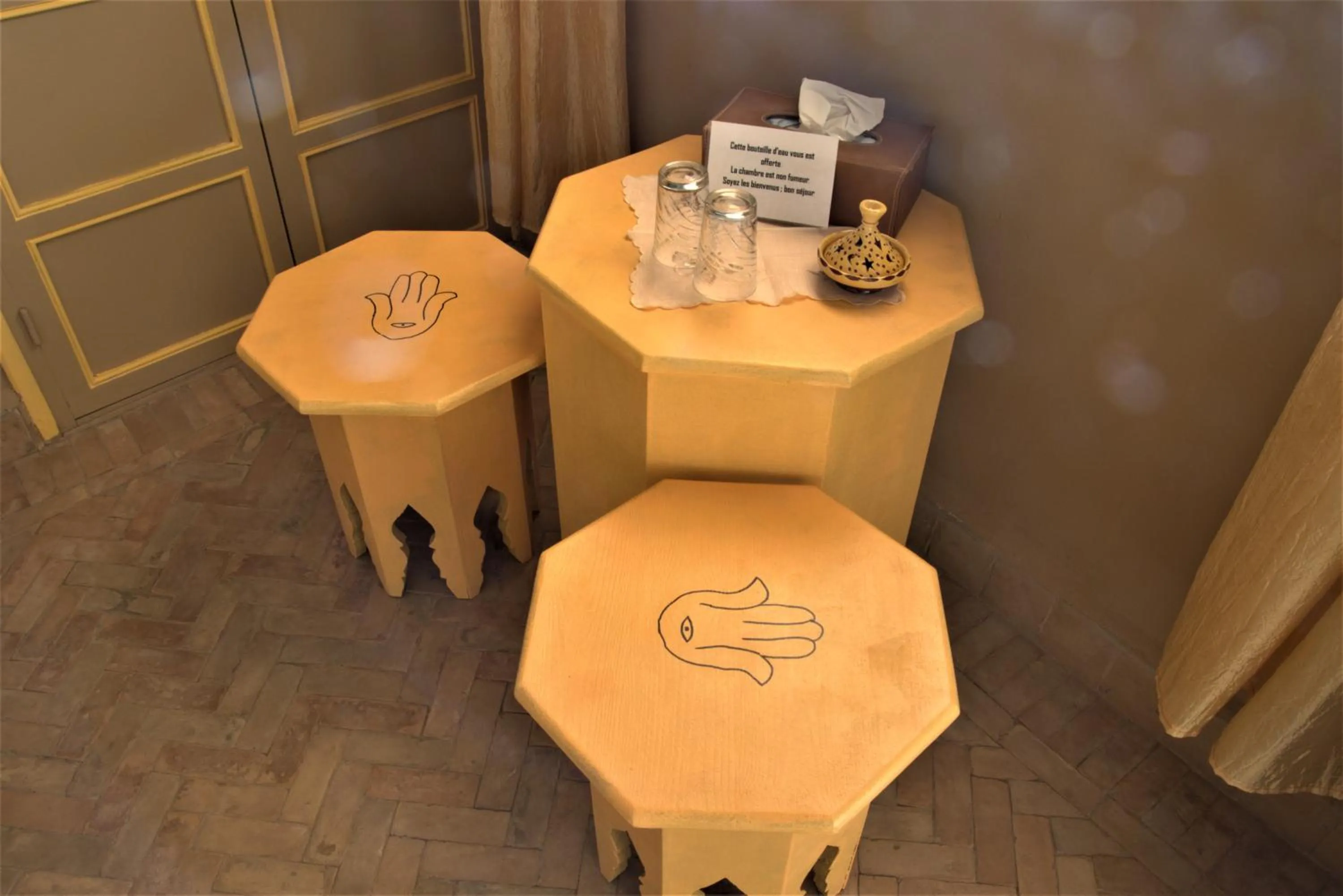 Decorative detail in Riad Anma