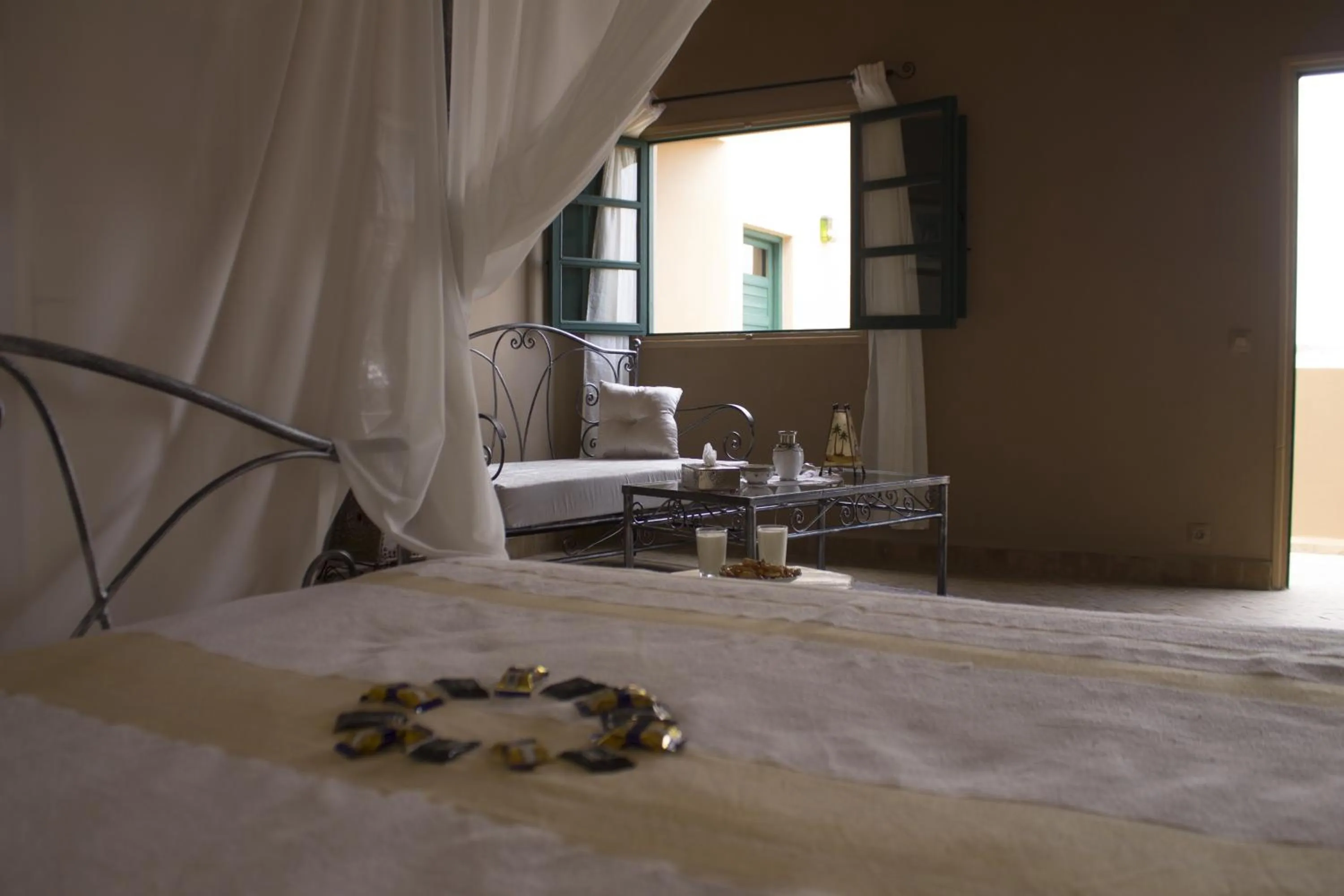 Bed in Riad Anma