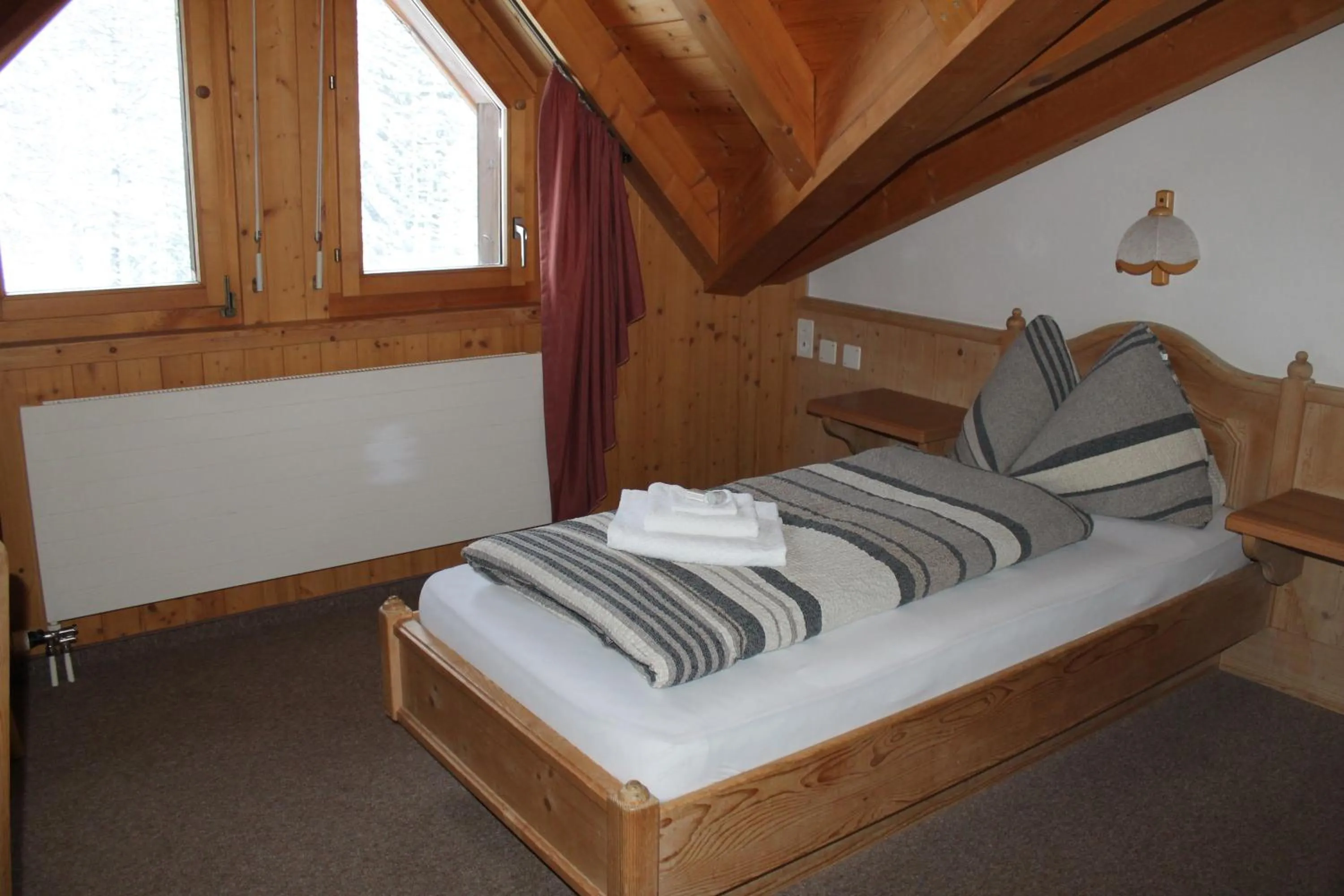 Bed in Sporthotel Oberwald