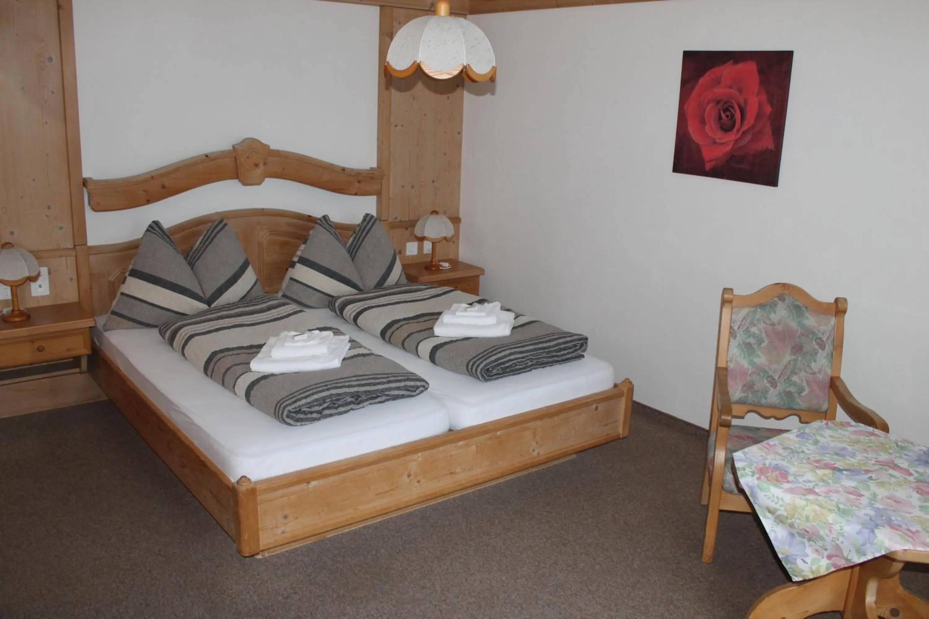 Photo of the whole room, Bed in Sporthotel Oberwald