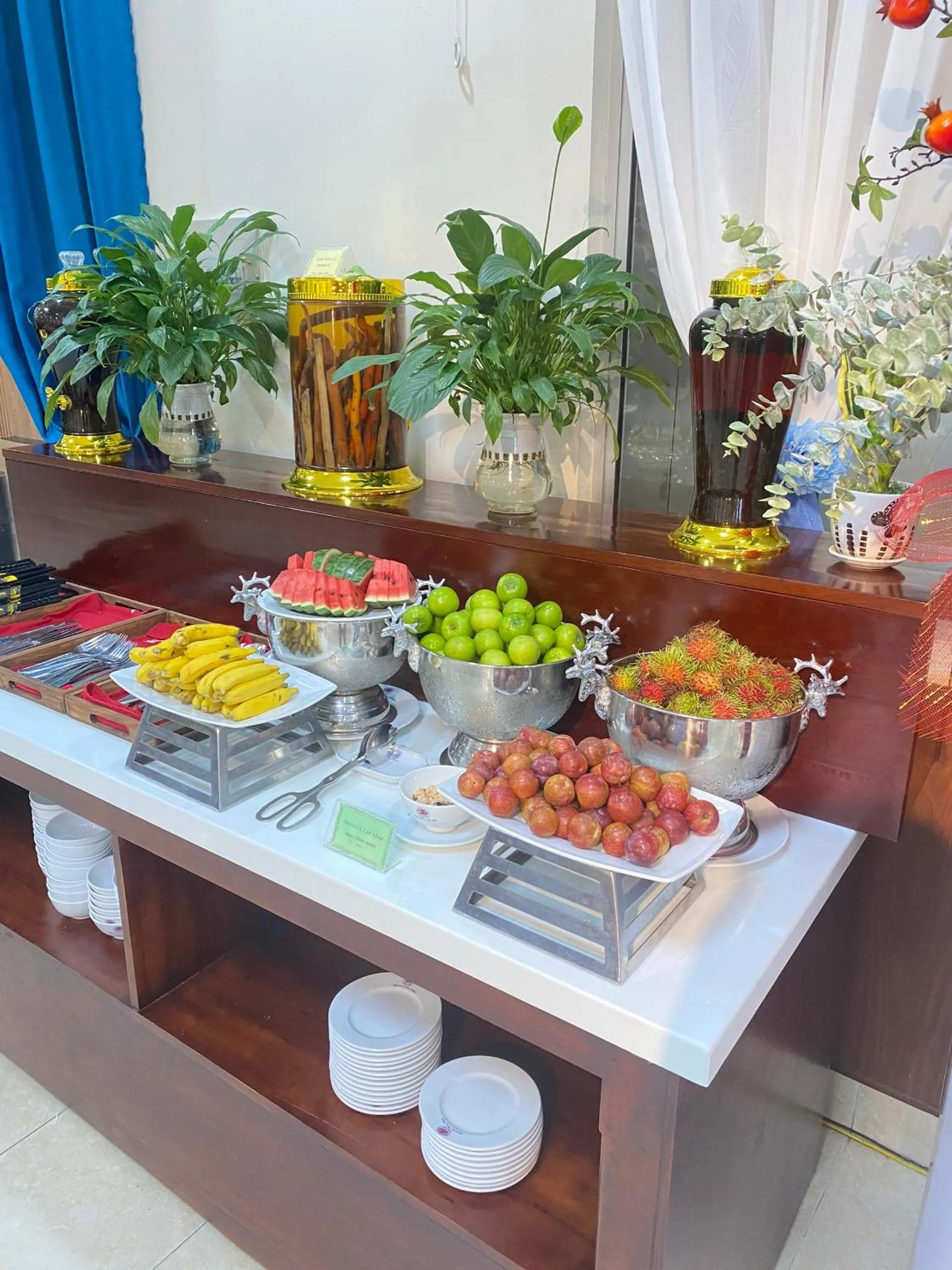 Breakfast in Khách Sạn Hùng Vương Quảng Ngãi