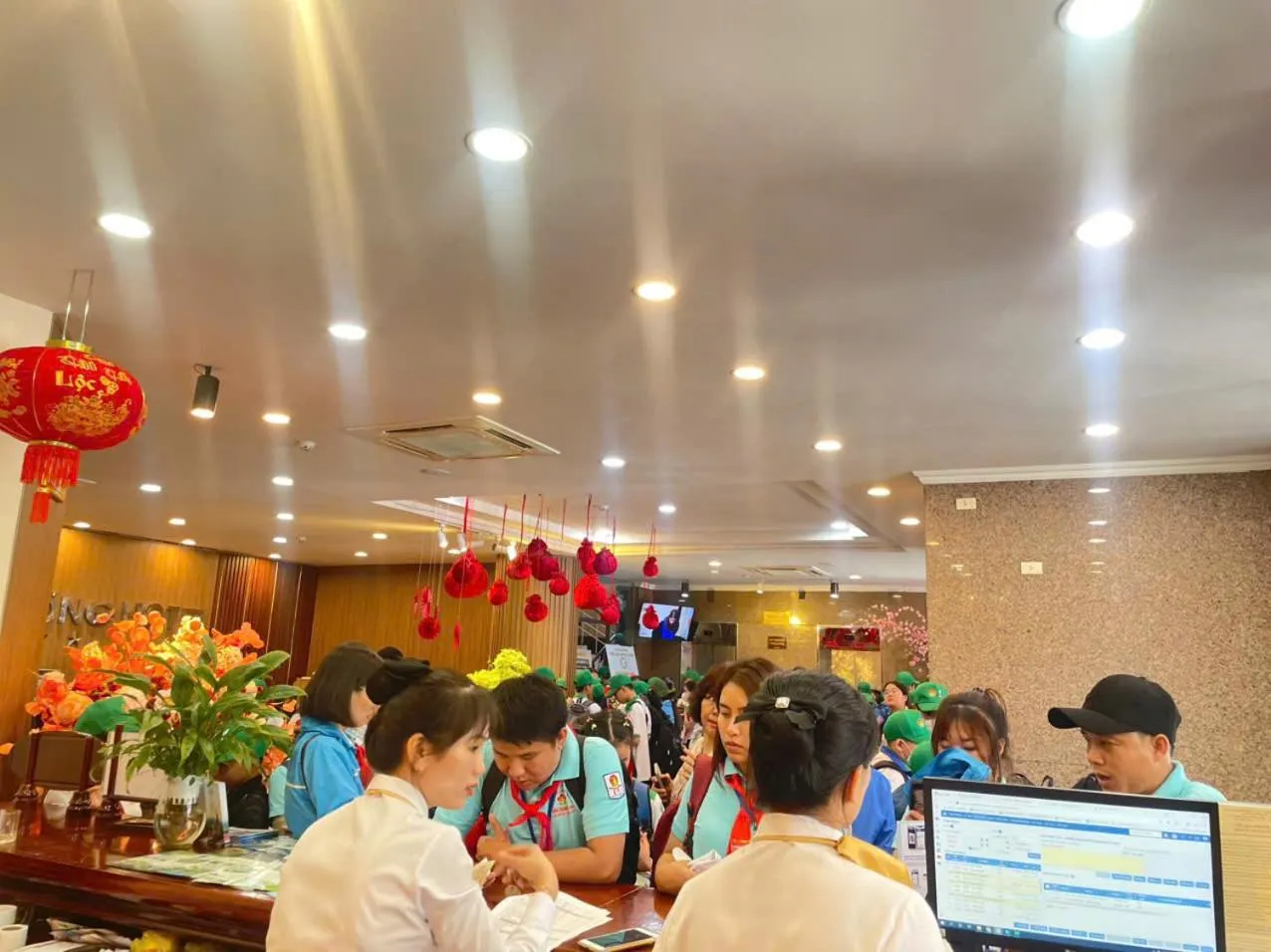 Lobby or reception in Khách Sạn Hùng Vương Quảng Ngãi
