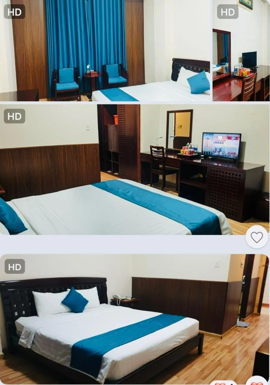 Bed in Khách Sạn Hùng Vương Quảng Ngãi