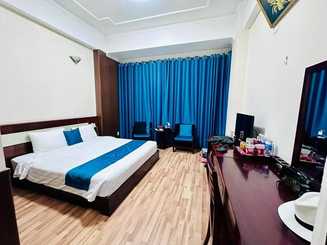 Bed in Khách Sạn Hùng Vương Quảng Ngãi