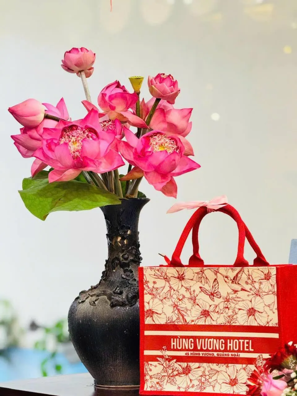 Lobby or reception in Khách Sạn Hùng Vương Quảng Ngãi