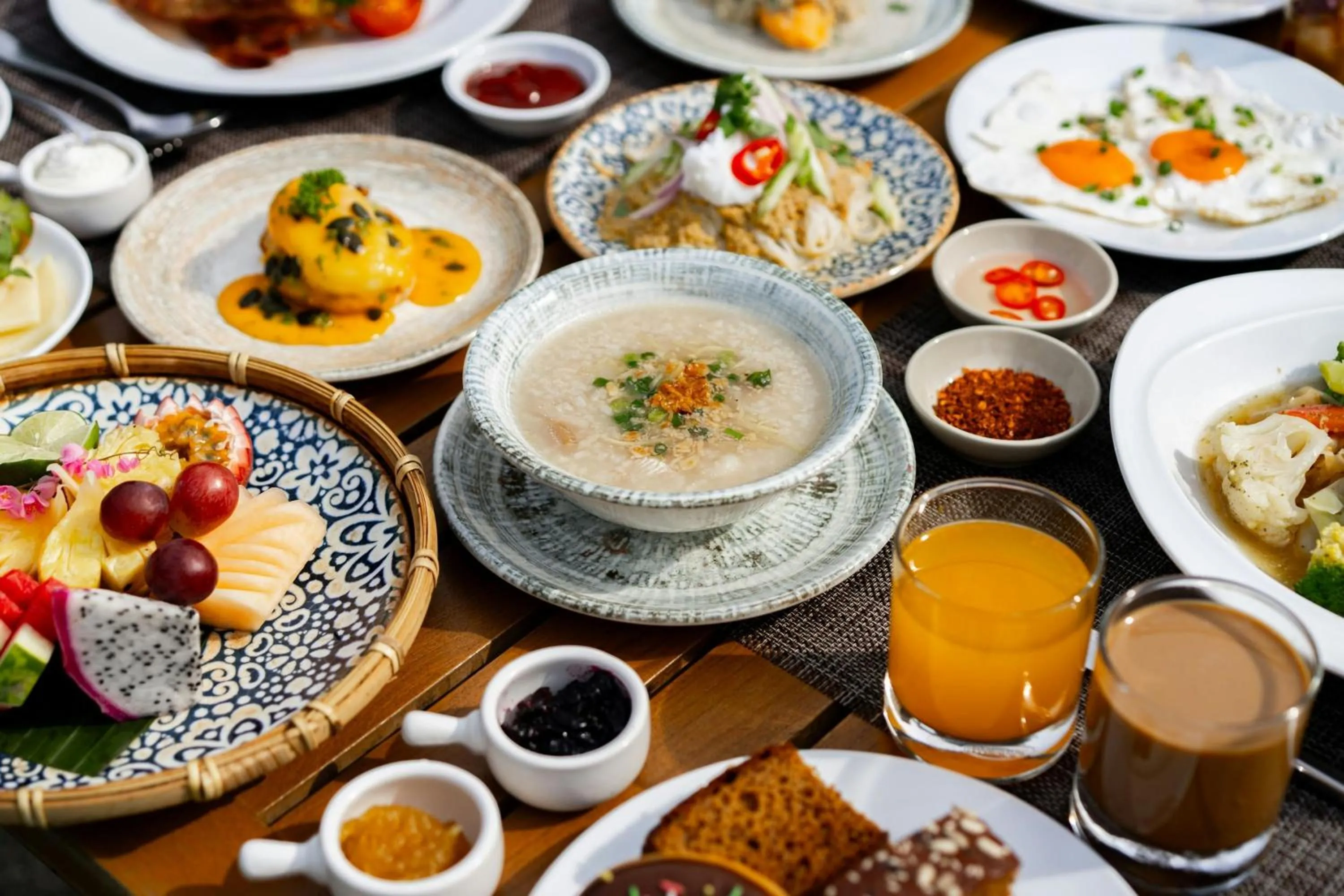 Breakfast in Le Meridien Khao Lak Resort & Spa