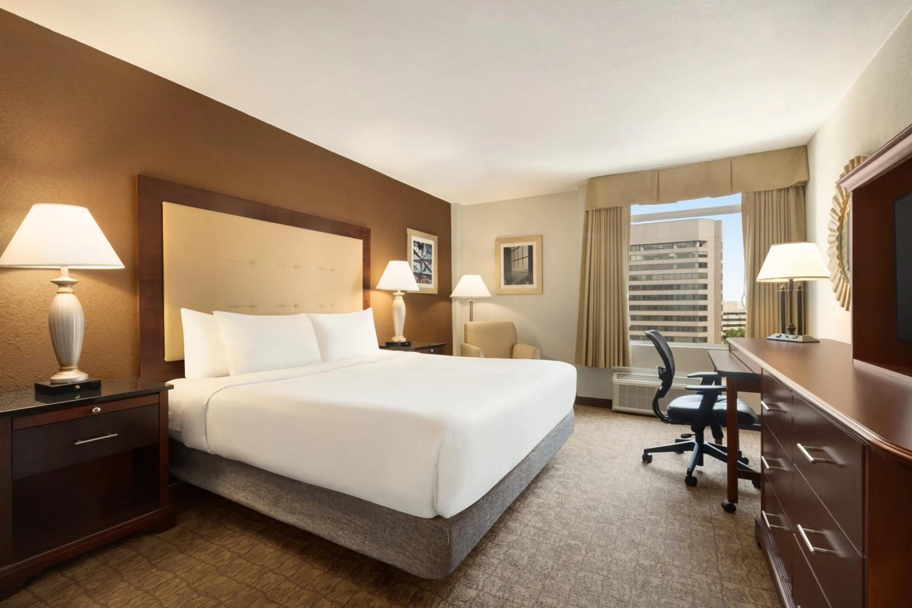Photo of the whole room, Bed in Crowne Plaza Crystal City-Washington, D.C. by IHG