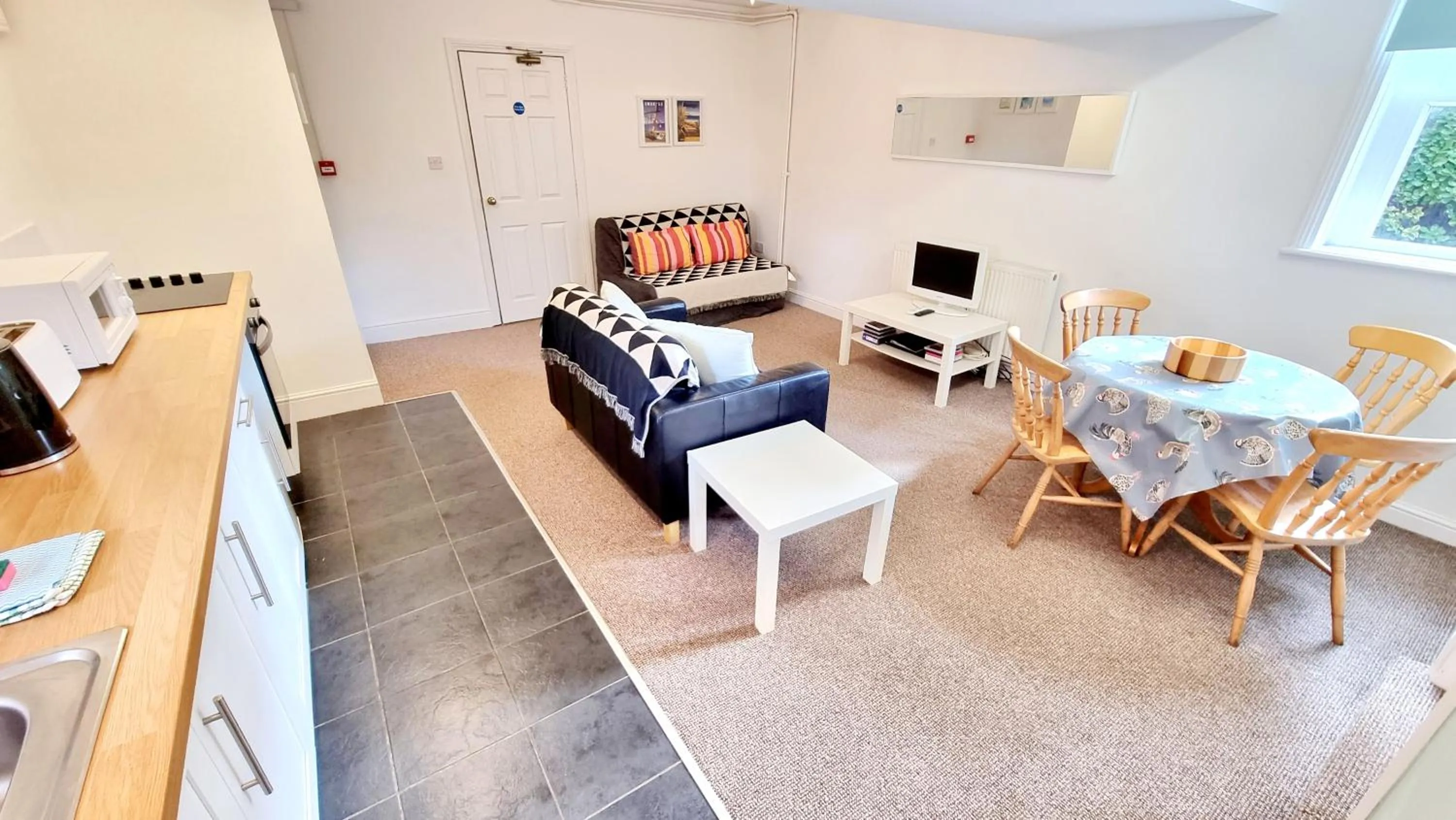 Bedroom in Beachcomber Holiday Apartments