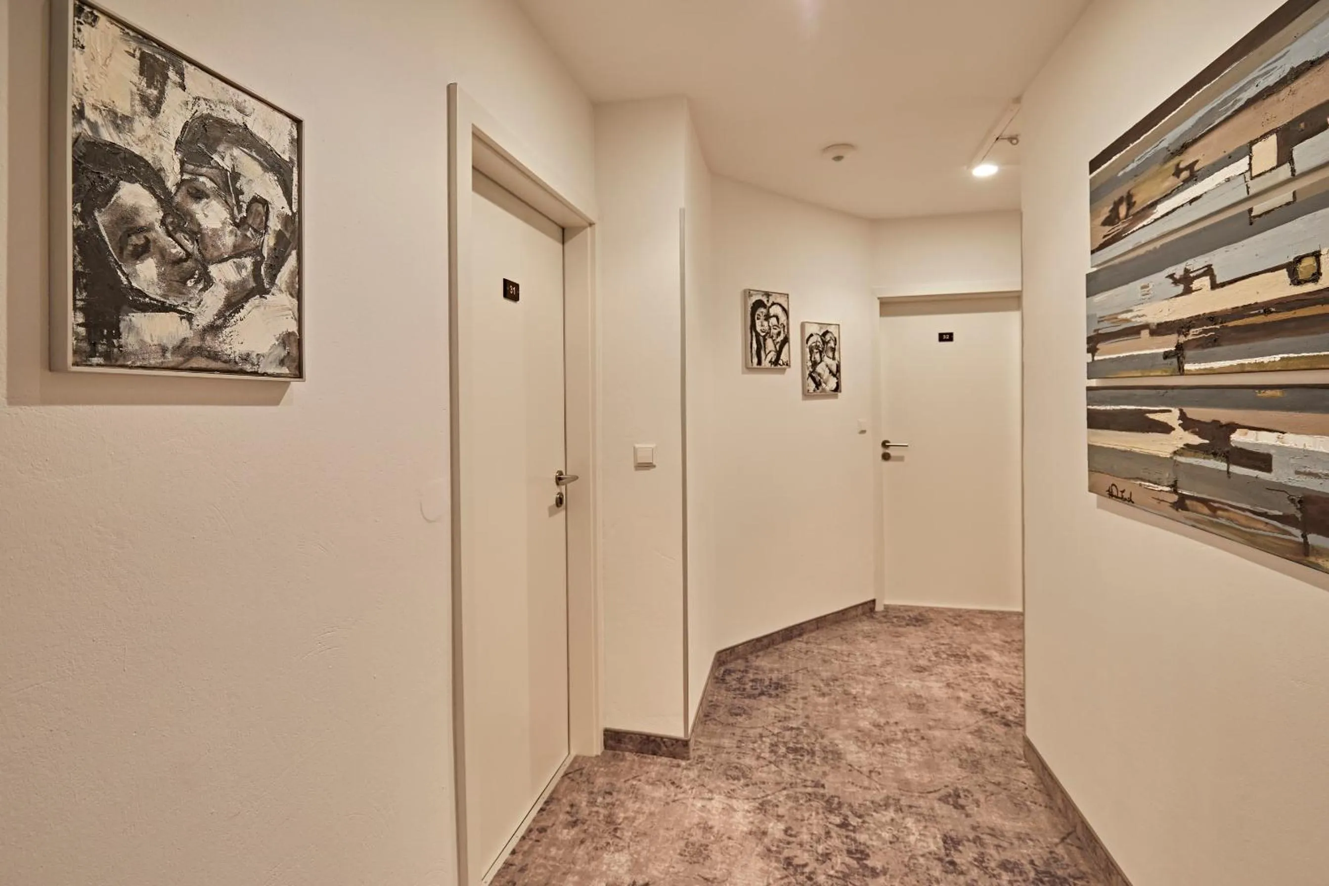 Lobby or reception in Hotel Zur Wartburg