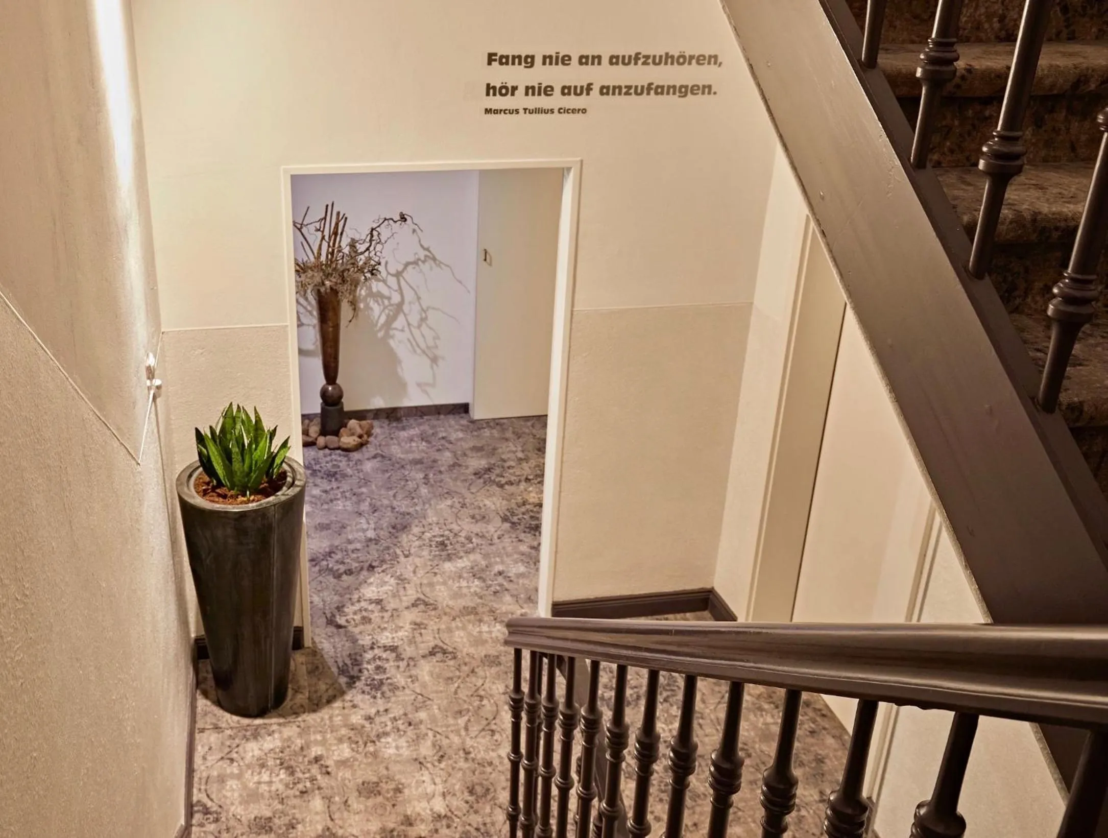 Lobby or reception in Hotel Zur Wartburg