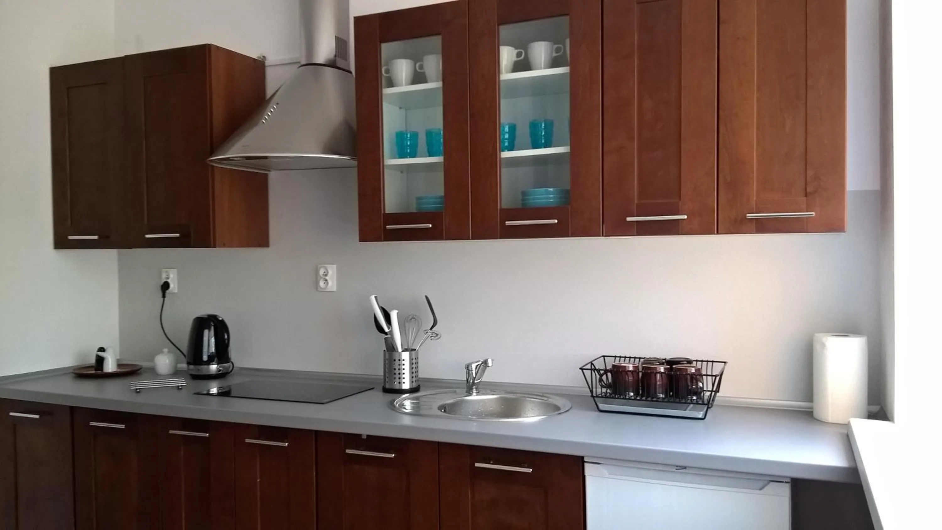 Kitchen or kitchenette in Turkus
