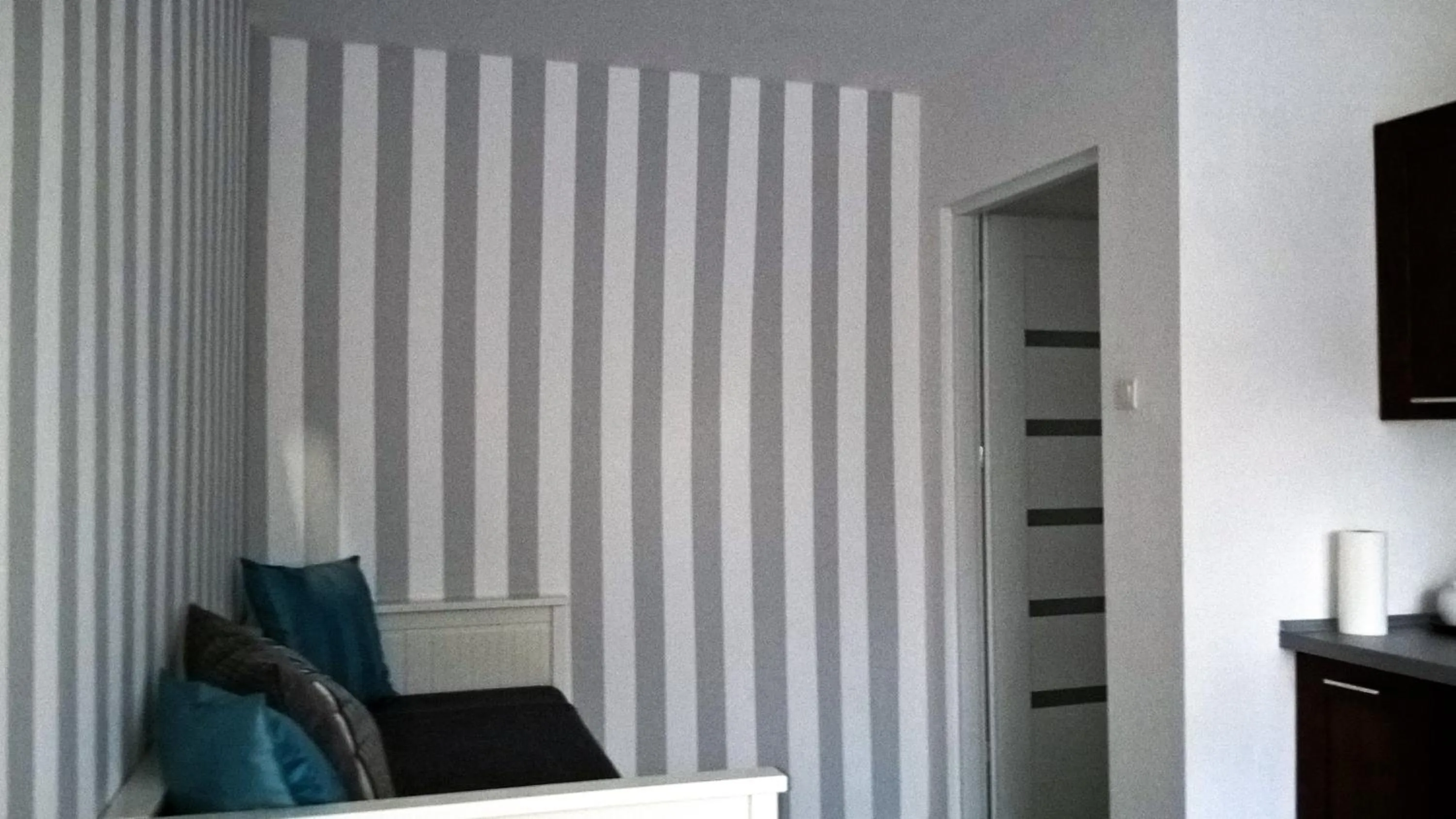 Property building, Bed in Turkus
