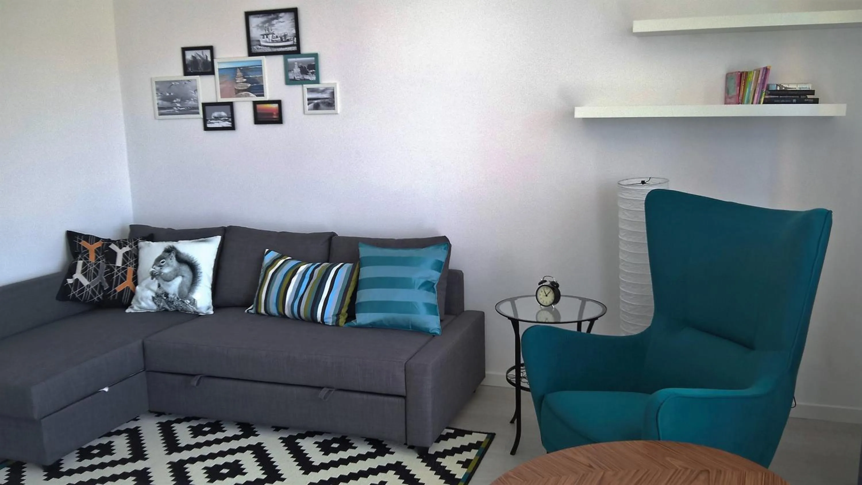Living room in Turkus