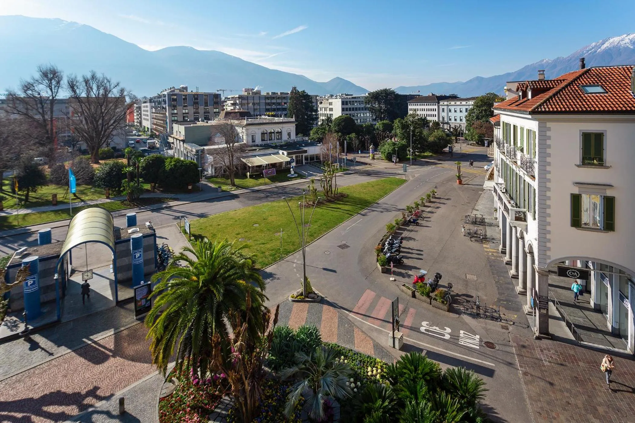 View (from property/room) in Hotel Du Lac