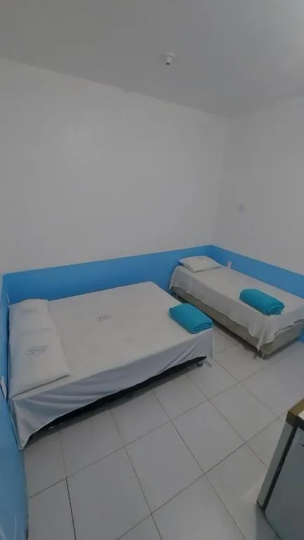Bed in Pousada Casa Sonhos