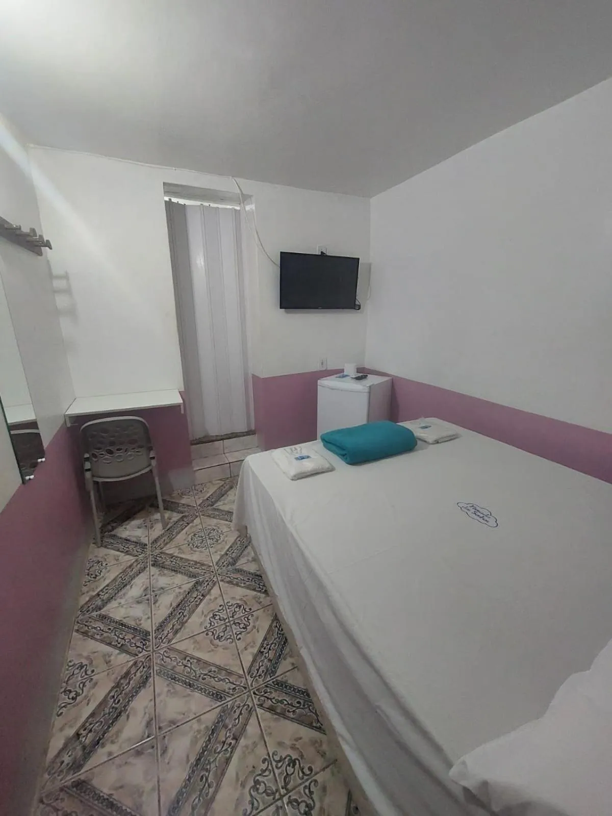 Bed in Pousada Casa Sonhos