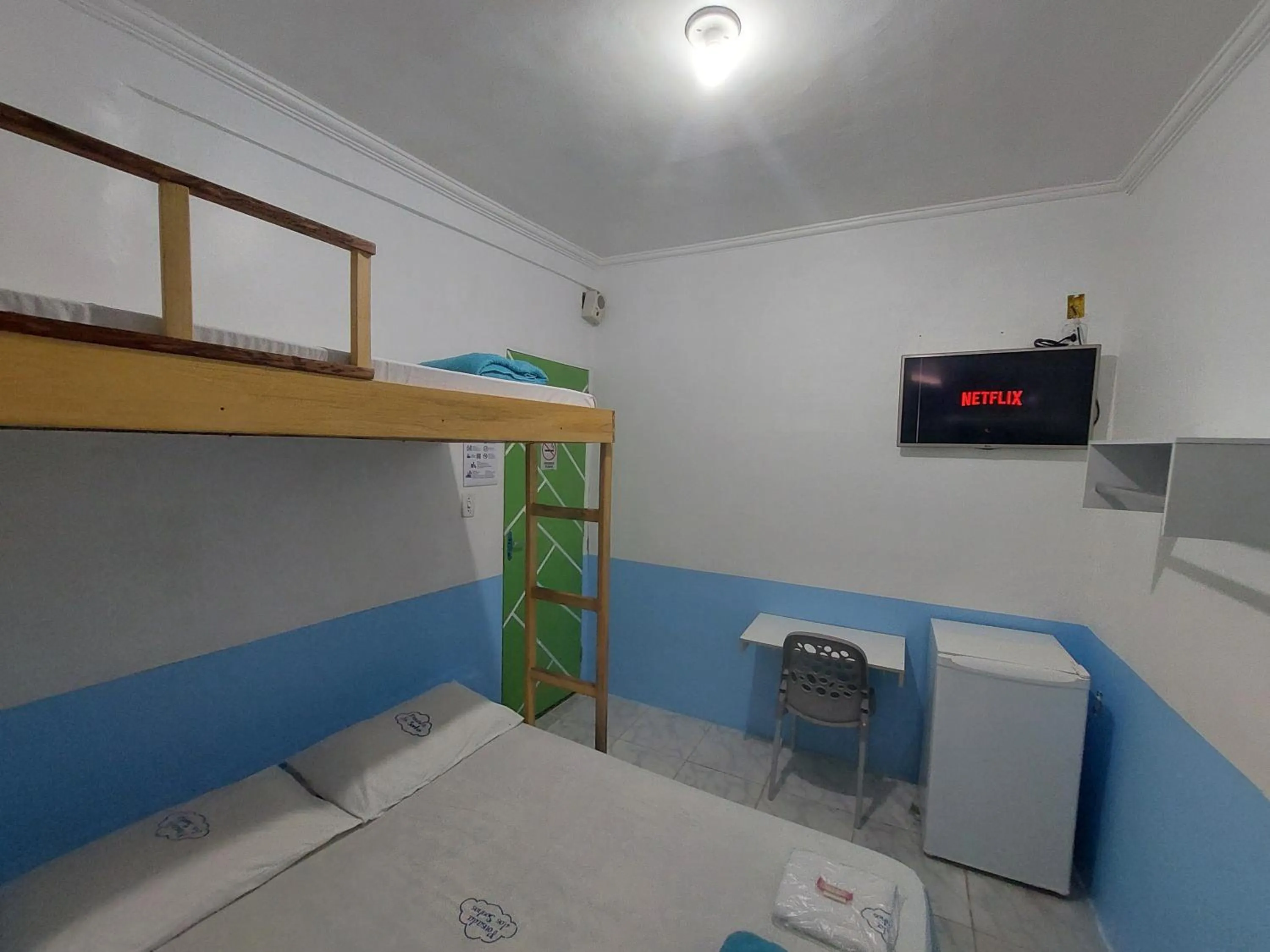 Bed in Pousada Casa Sonhos