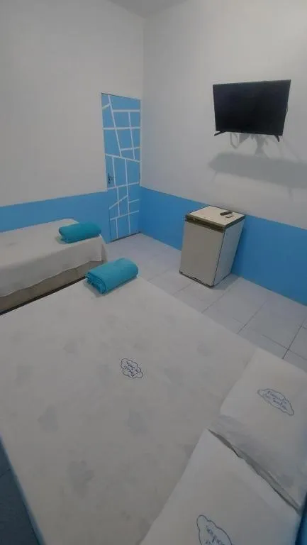 Bed in Pousada Casa Sonhos