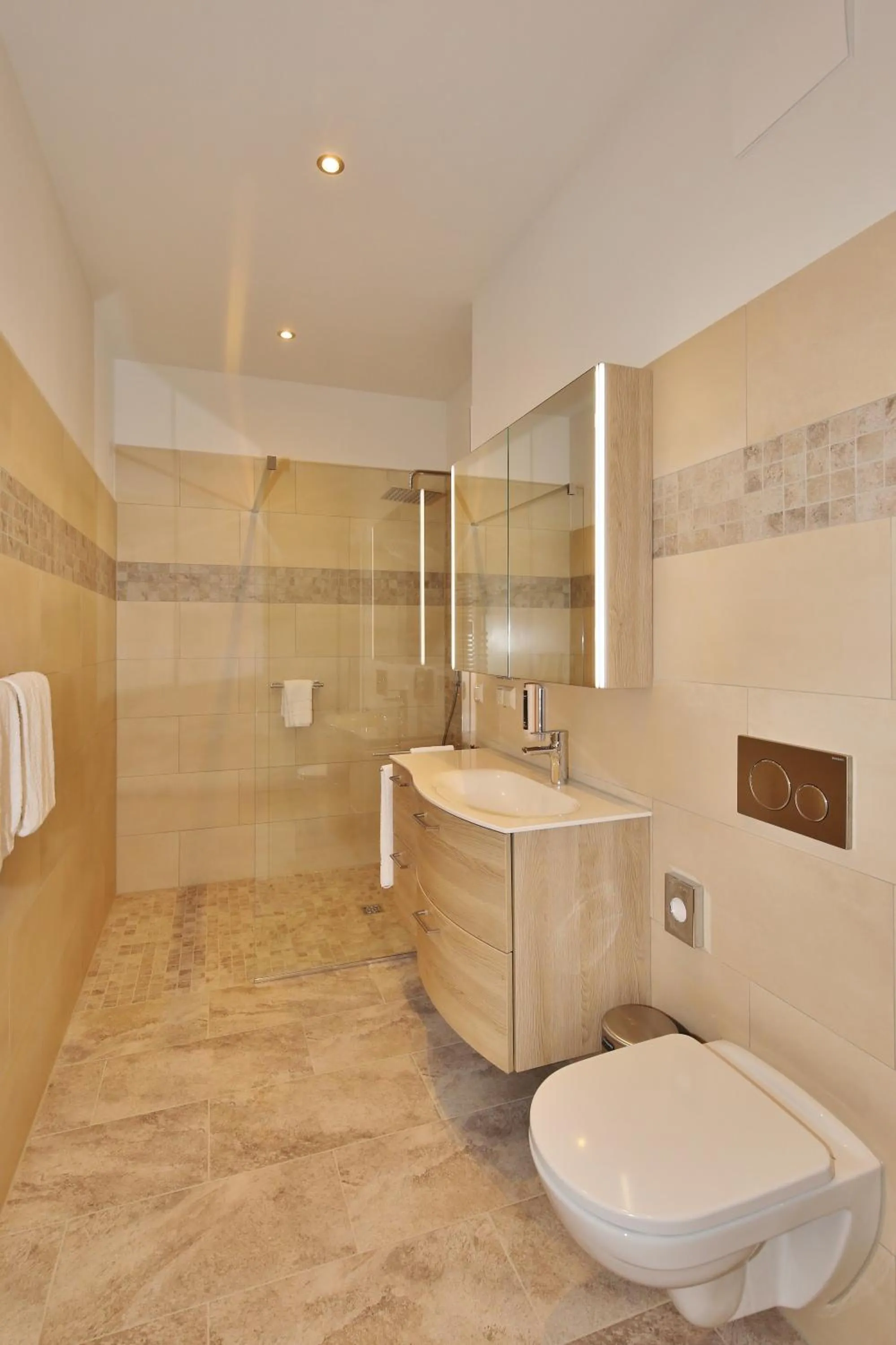 Bathroom in Hotel Theophano