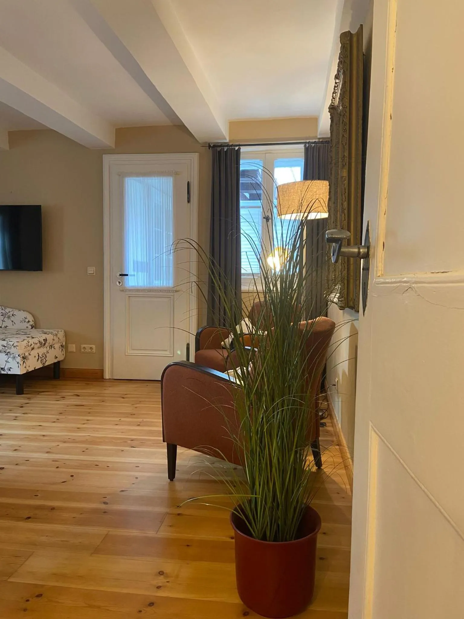 Photo of the whole room, Bed in Hotel Theophano