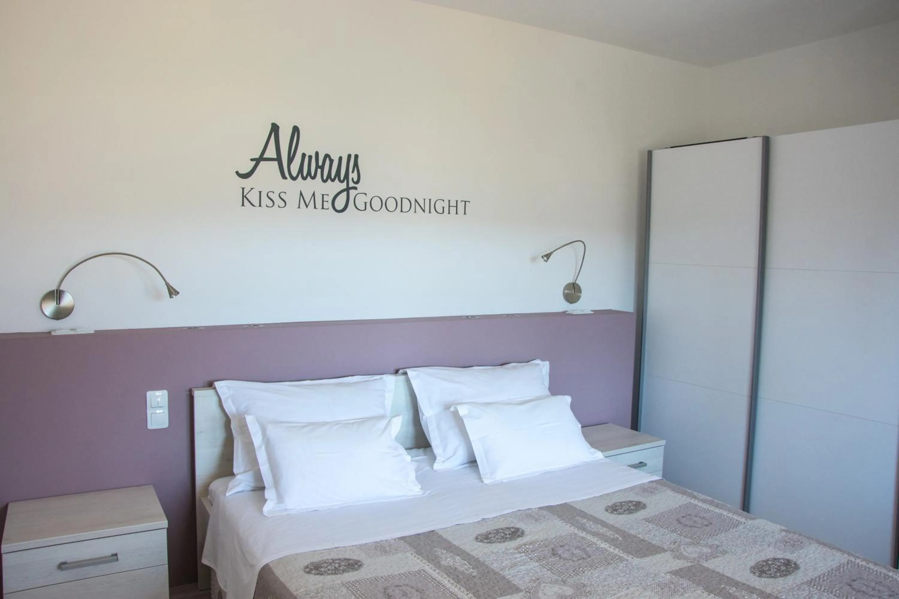 Bedroom, Bed in Apartment Villa Franci Pag with heating and open all year