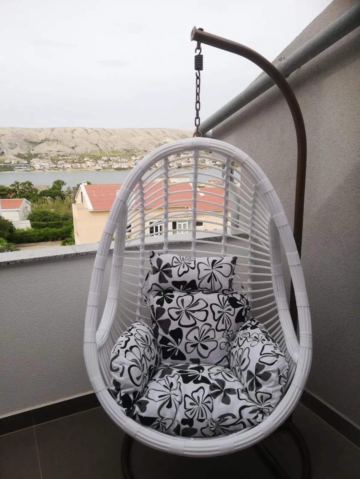 Decorative detail in Apartment Villa Franci Pag with heating and open all year