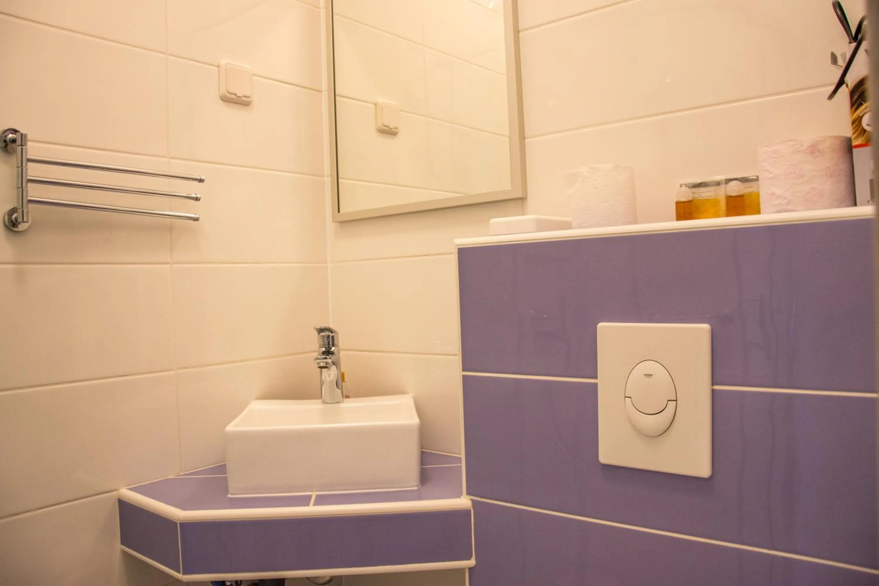 Bathroom in Apartment Villa Franci Pag with heating and open all year