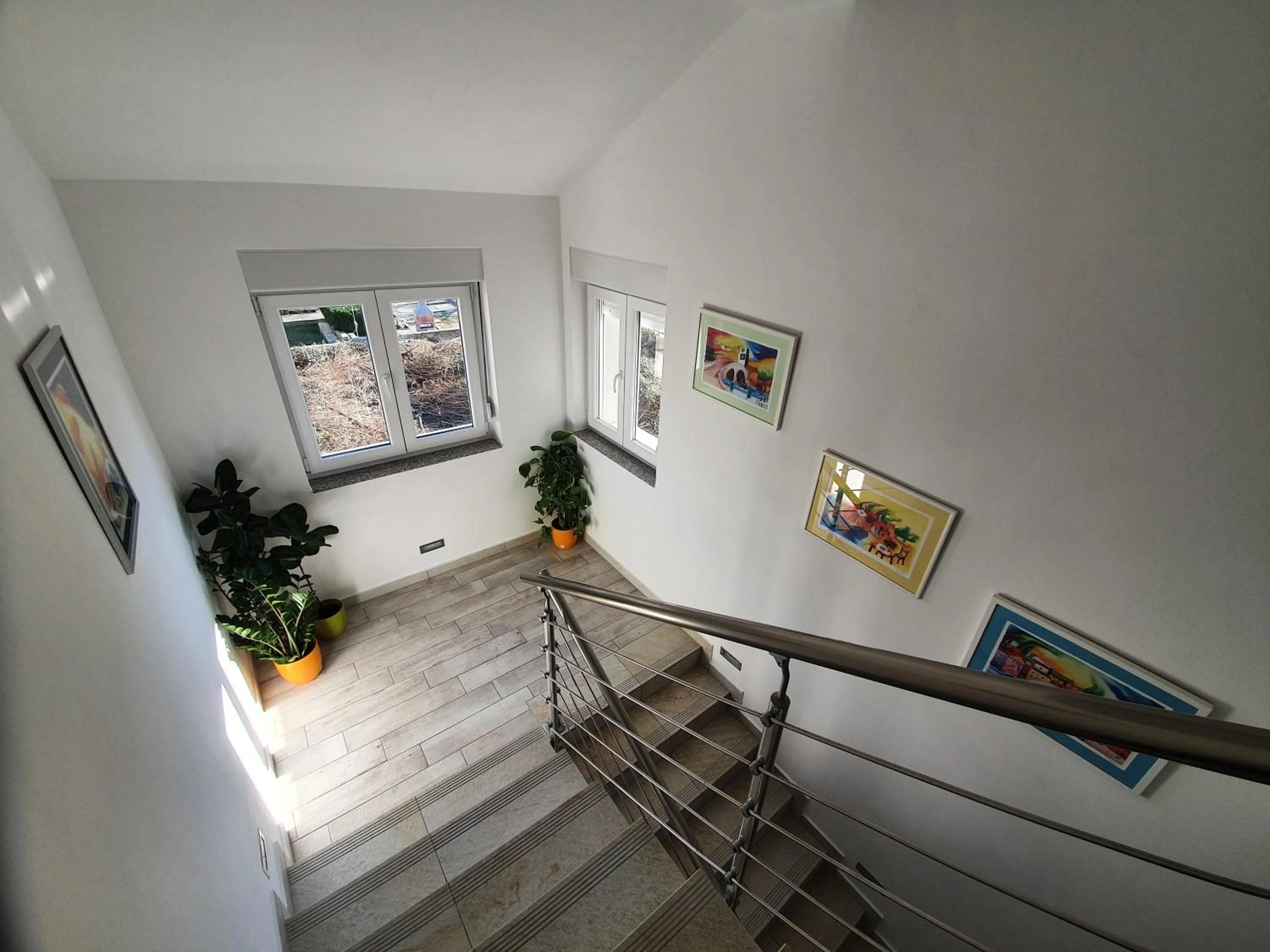 Lobby or reception in Apartment Villa Franci Pag with heating and open all year