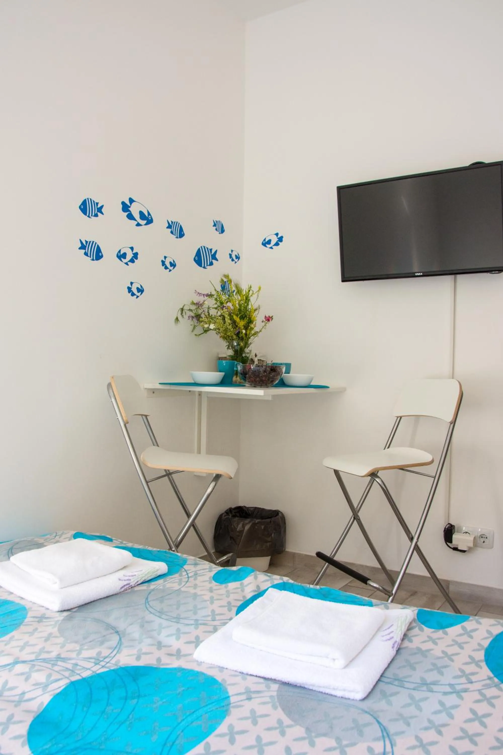 TV and multimedia in Apartment Villa Franci Pag with heating and open all year