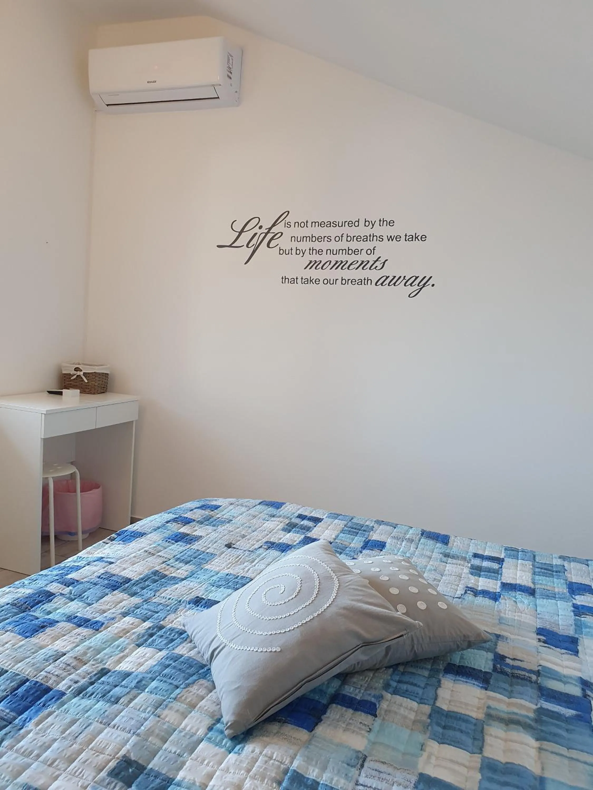 Bedroom, Bed in Apartment Villa Franci Pag with heating and open all year