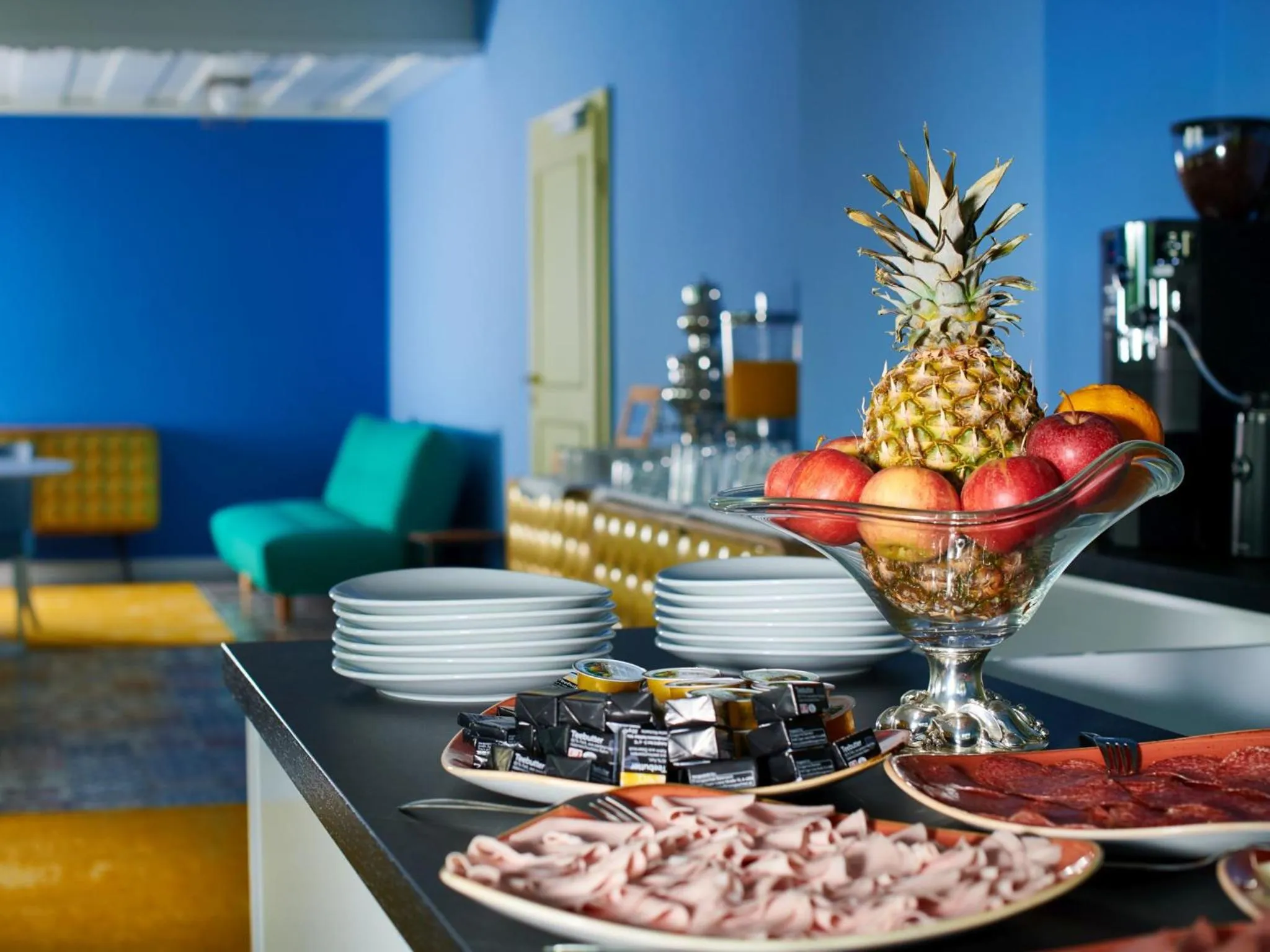 Decorative detail in Hotel Eden Park