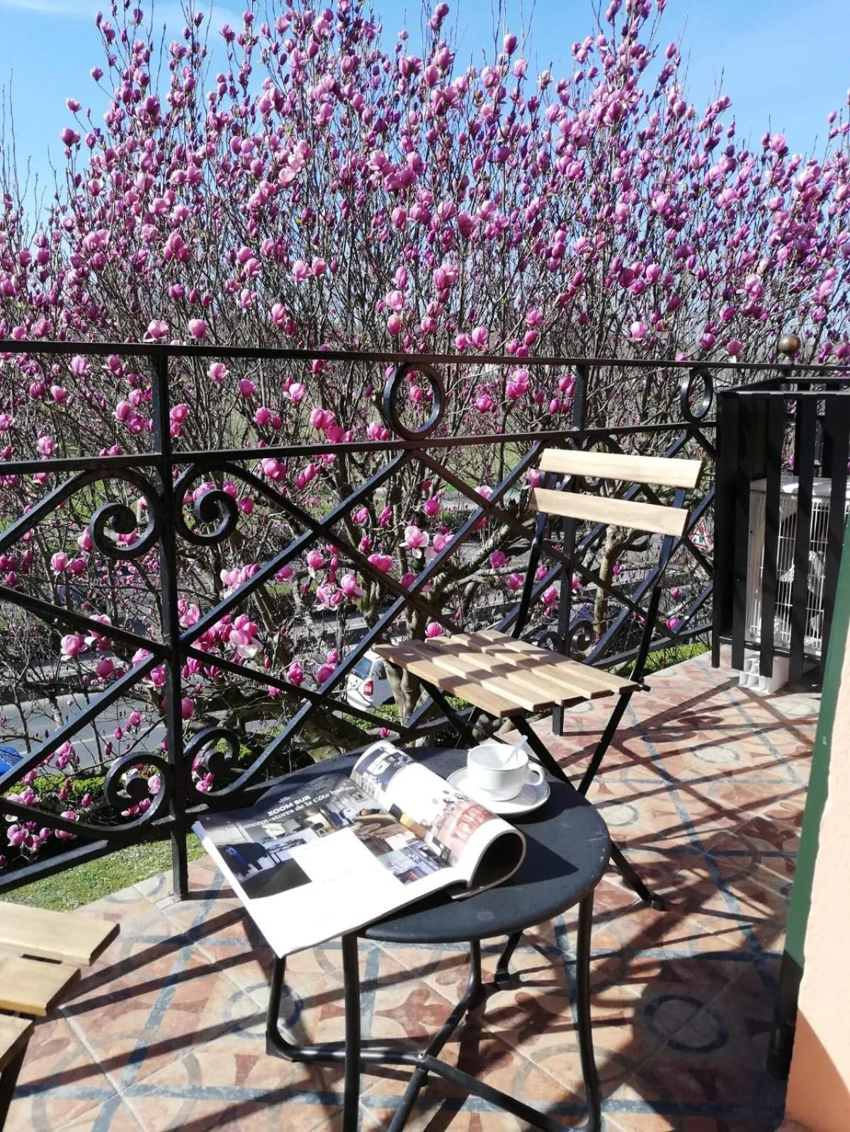 Balcony/Terrace in Hôtel Chantaco Golf & Wellness